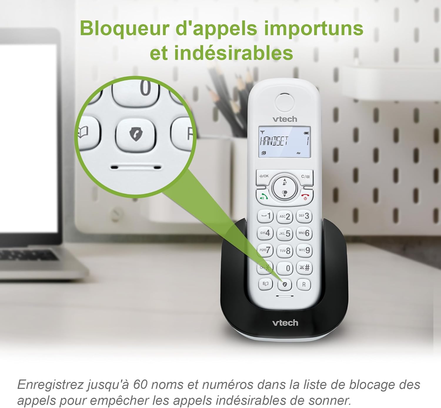 Vtech CS1501 Telefono Senza Fili DECT Due Combinati - immagine 5