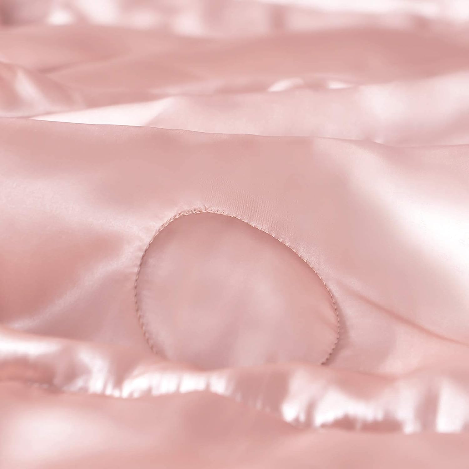 Thxsilk - Coperta Morbida 100% Seta di Gelso, Rosa - immagine 4