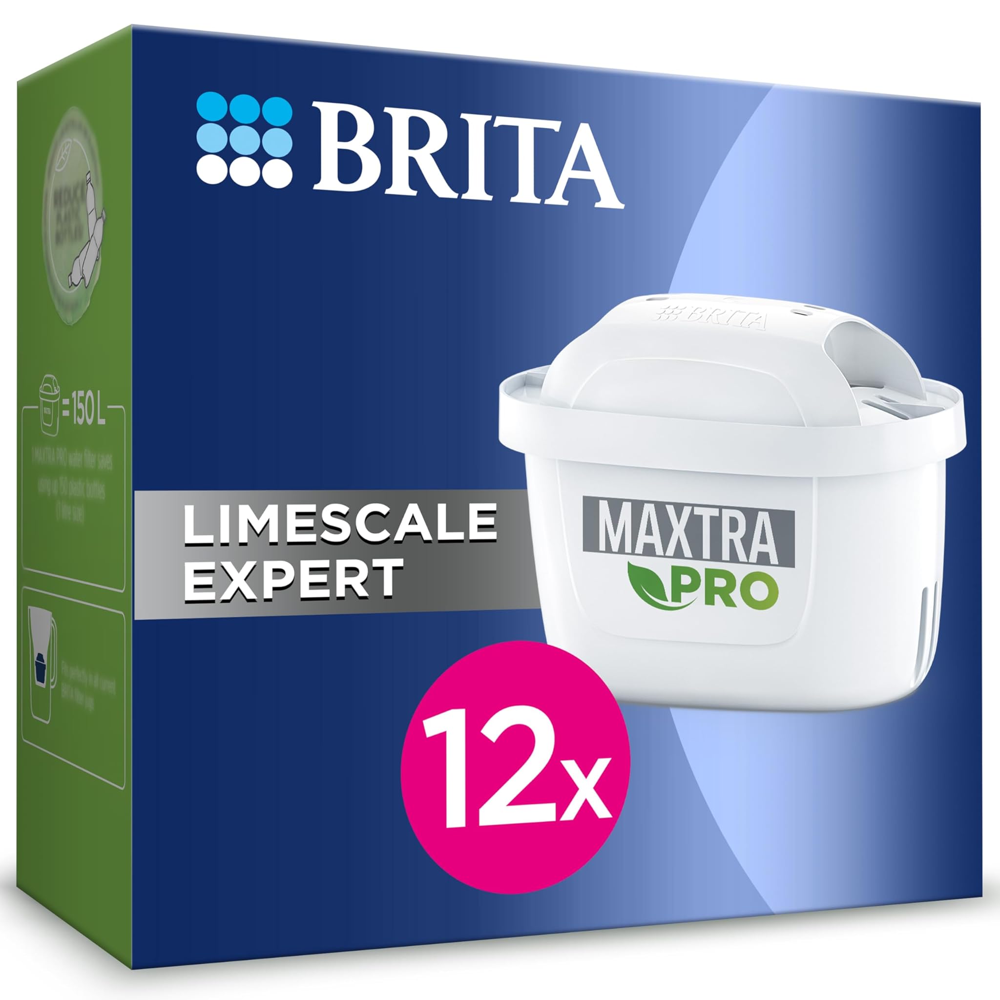 Brita Filtro Acqua Rubinetto MAXTRA PRO Limescale Expert (12pz)