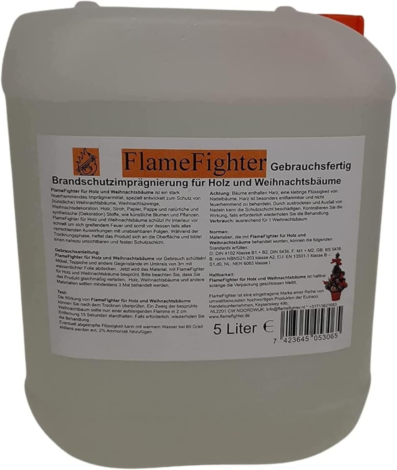 FlameFighter - Impregnazione Antincendio 5 Litri - immagine 4