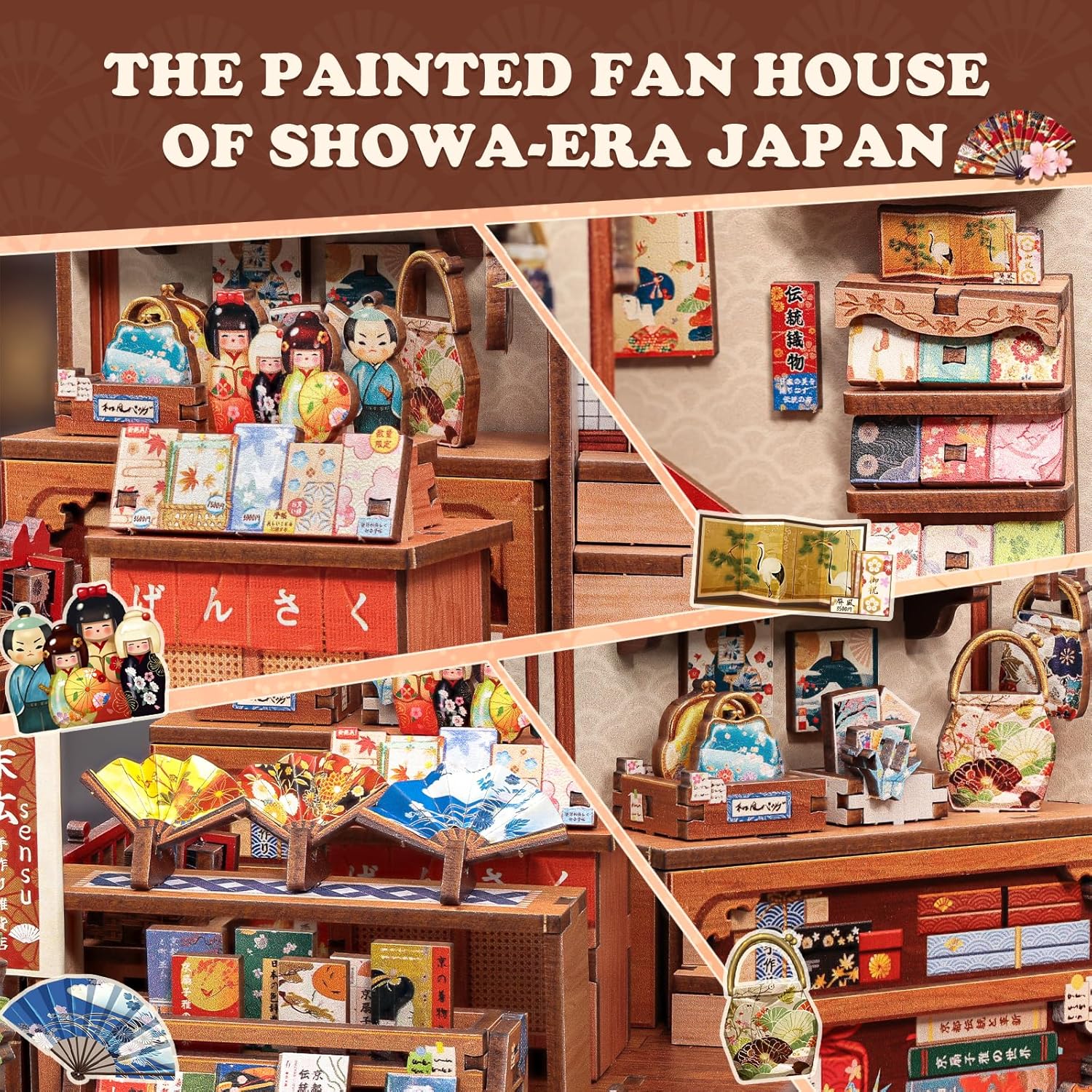 Cutefun Book Nook Kit DIY in Miniatura - Tsukino Eogi-dou - immagine 4