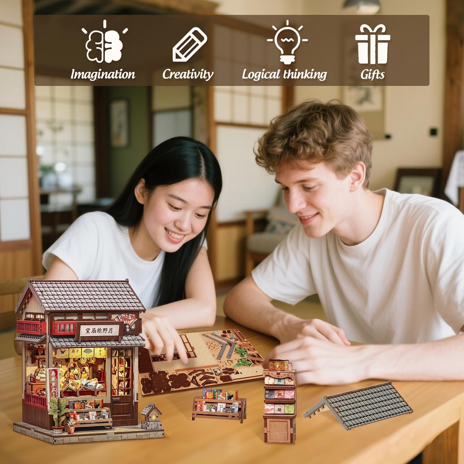 Cutefun Book Nook Kit DIY in Miniatura - Tsukino Eogi-dou - immagine 5