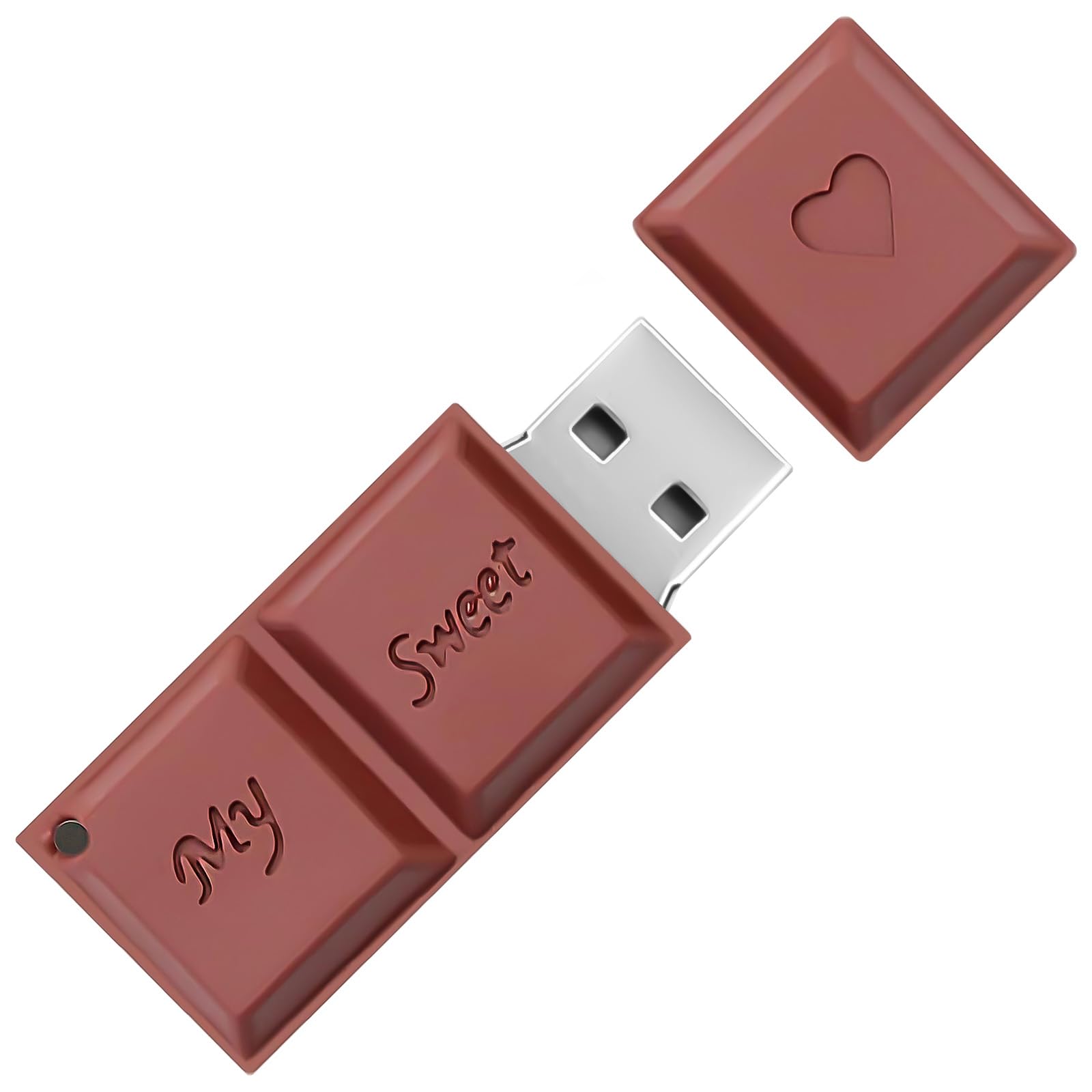 BorlterClamp Chiavetta USB 32 GB a Forma di Cioccolato