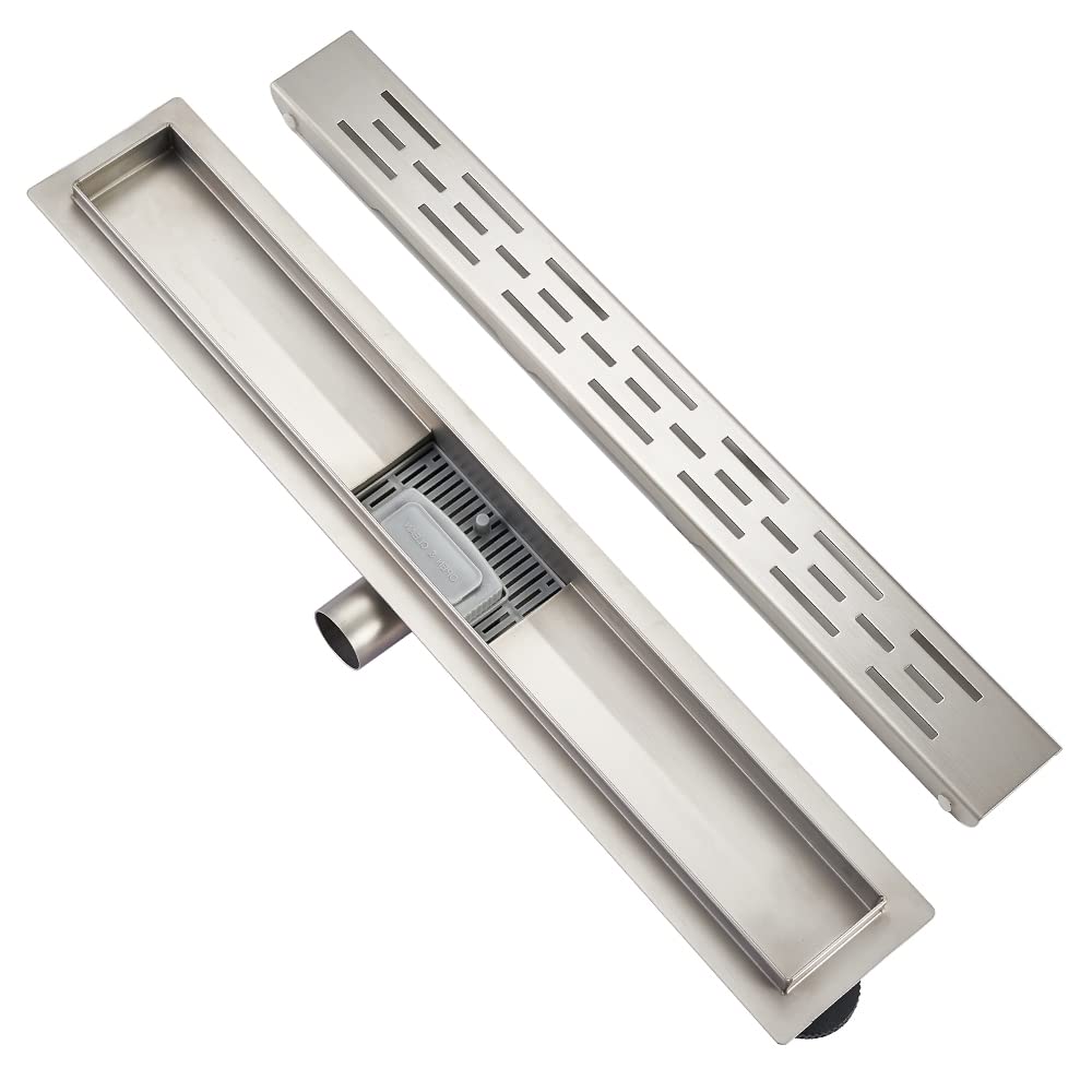 Plumbsys Canalina di Scarico 70cm in Acciaio Inox