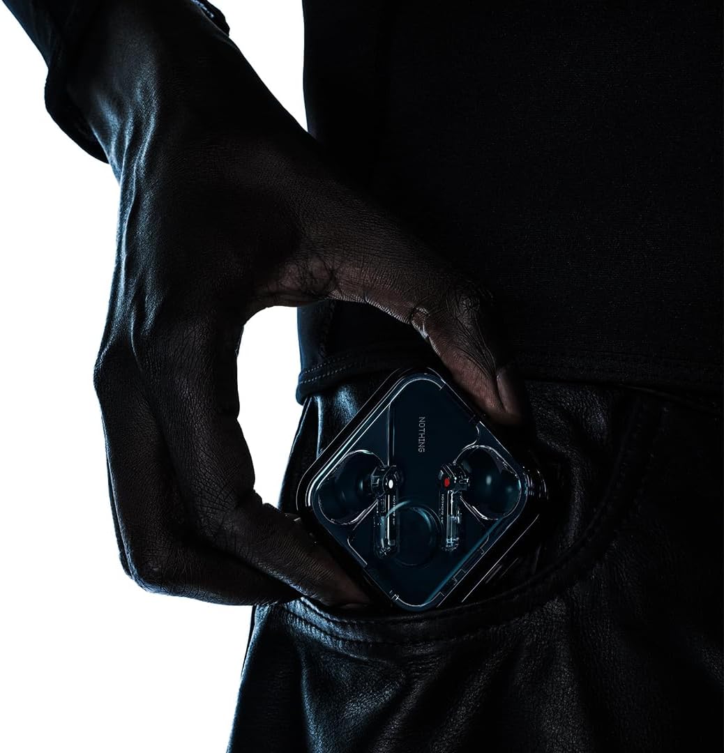 Nothing Ear - Cuffie Bluetooth ANC Hi-Res, Nero - immagine 4