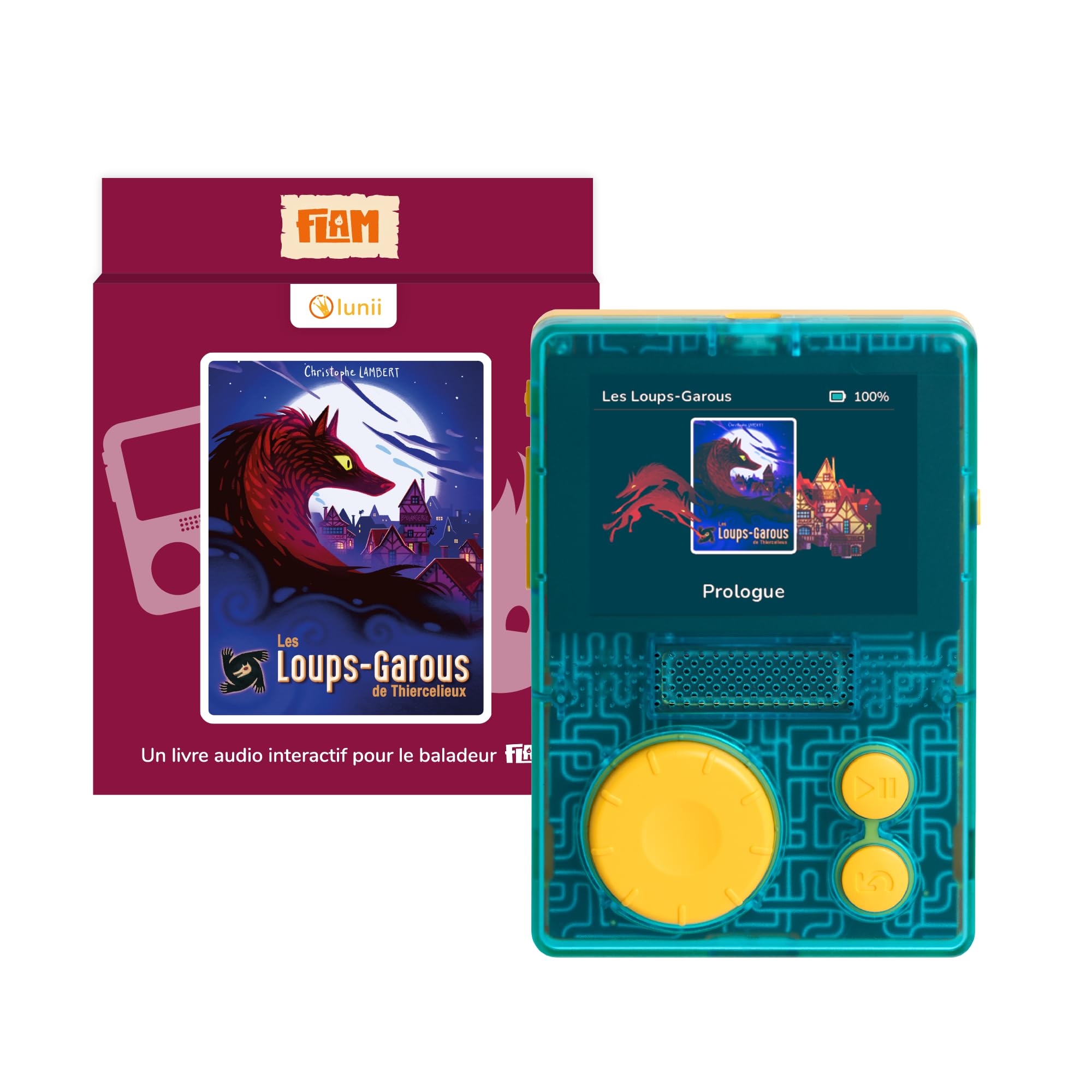 Lunii - Cofanetto Lettore FLAM Gioca i Lupi Mannari