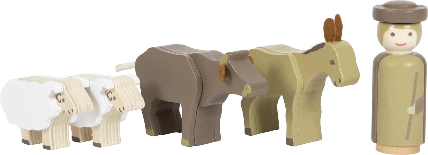 Small Foot-Engel Set da Gioco Presepe in Legno - immagine 9