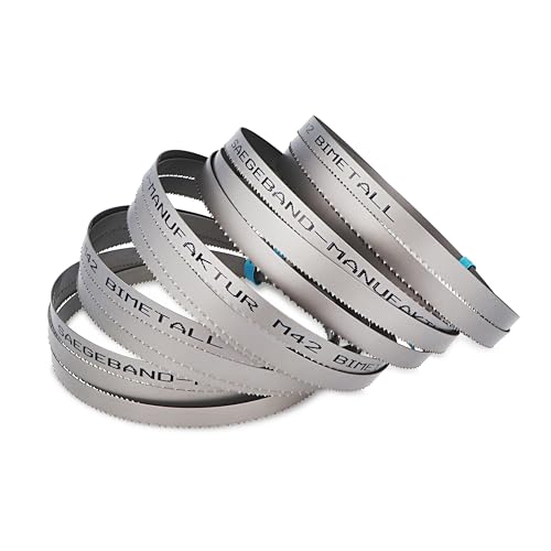 5 Lame a Nastro M42 HSS Bimetalliche Premium 1140x13x0,65 mm