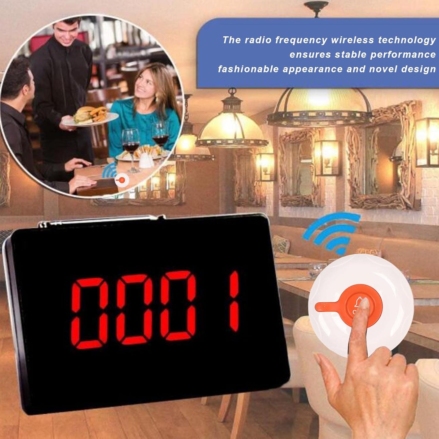 Cercapersone Paziente Impermeabile Wireless - immagine 2