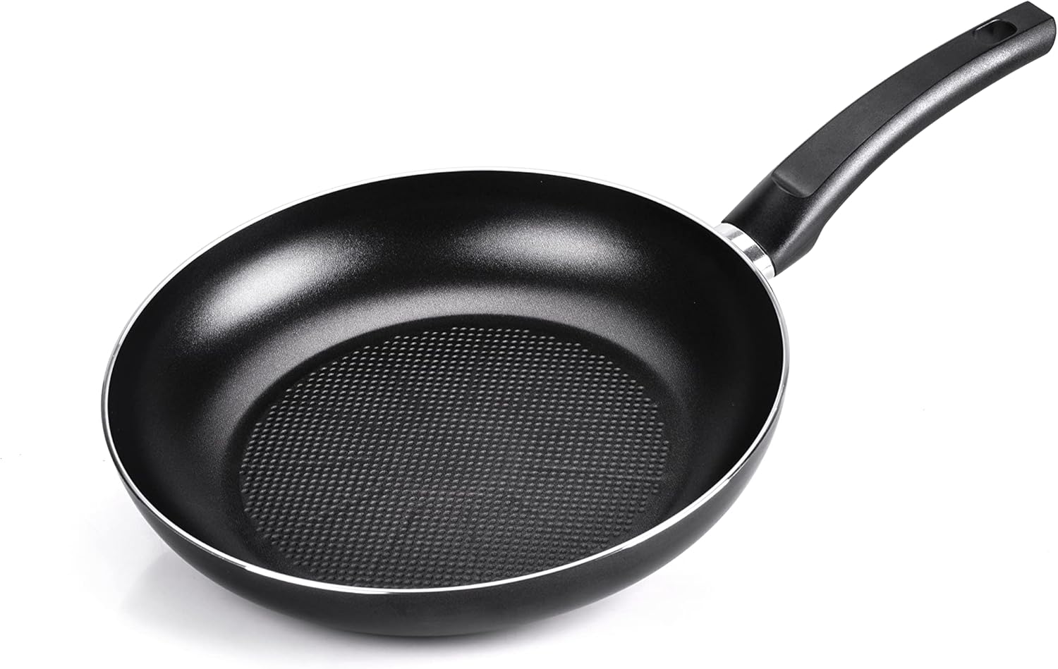 Moneta Padella Alluminio 22 cm, Nero - immagine 2