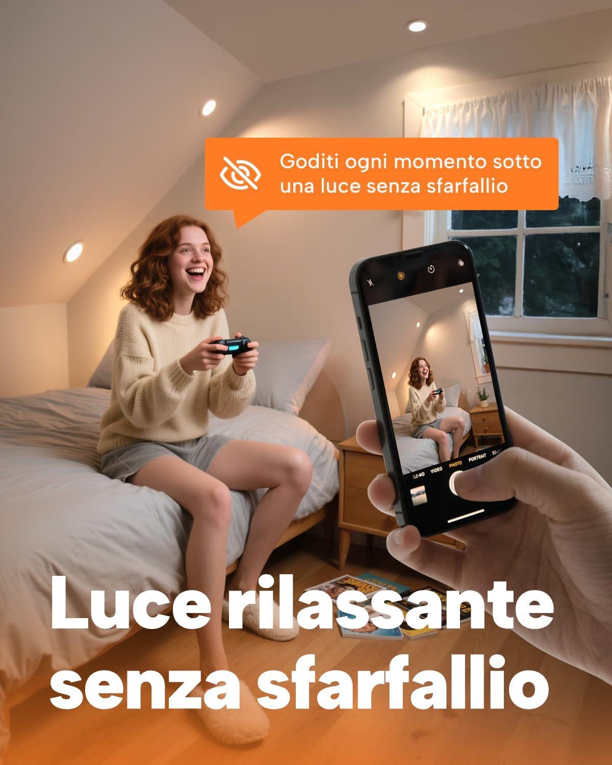 Tomosu Kit 12 Faretti LED da Incasso 5W 5CCT - immagine 6