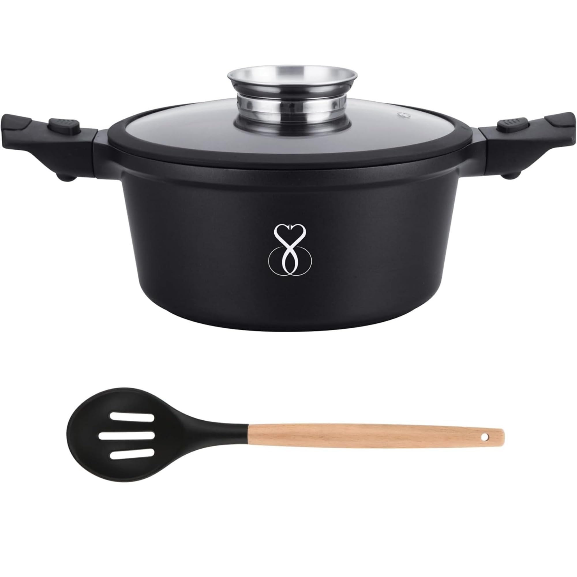 Stone&stone Pentola Professionale Antiaderente 28cm