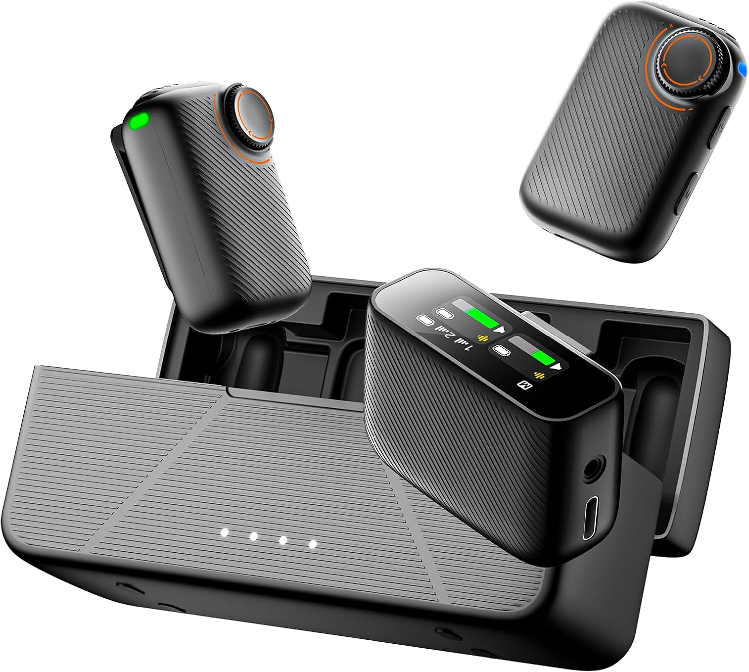 Guomis Microfoni Wireless Lavalier con Riduzione Rumore AI - immagine 1