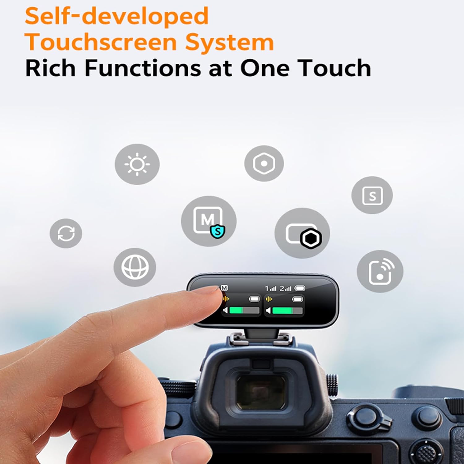 Guomis Microfoni Wireless Lavalier con Riduzione Rumore AI - immagine 2