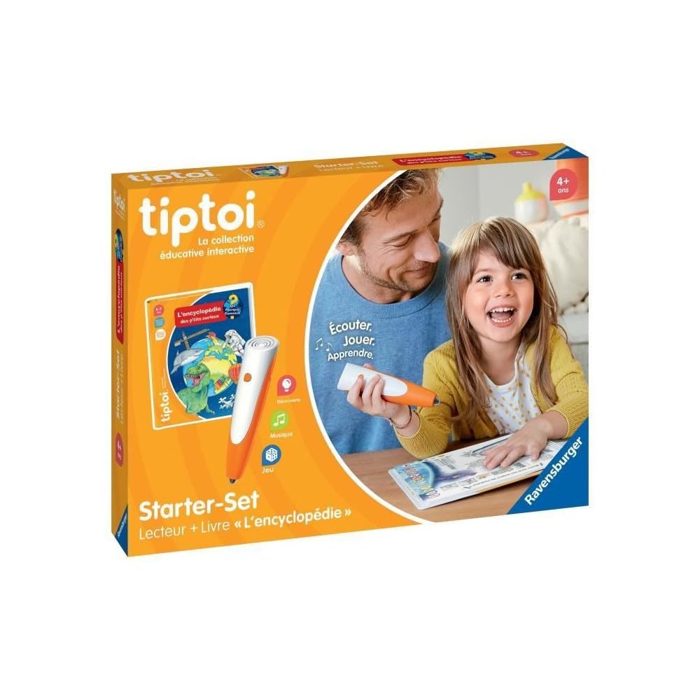 Ravensburger-tiptoi Starter Encyclo-4005556001767-A partir de 4 ans