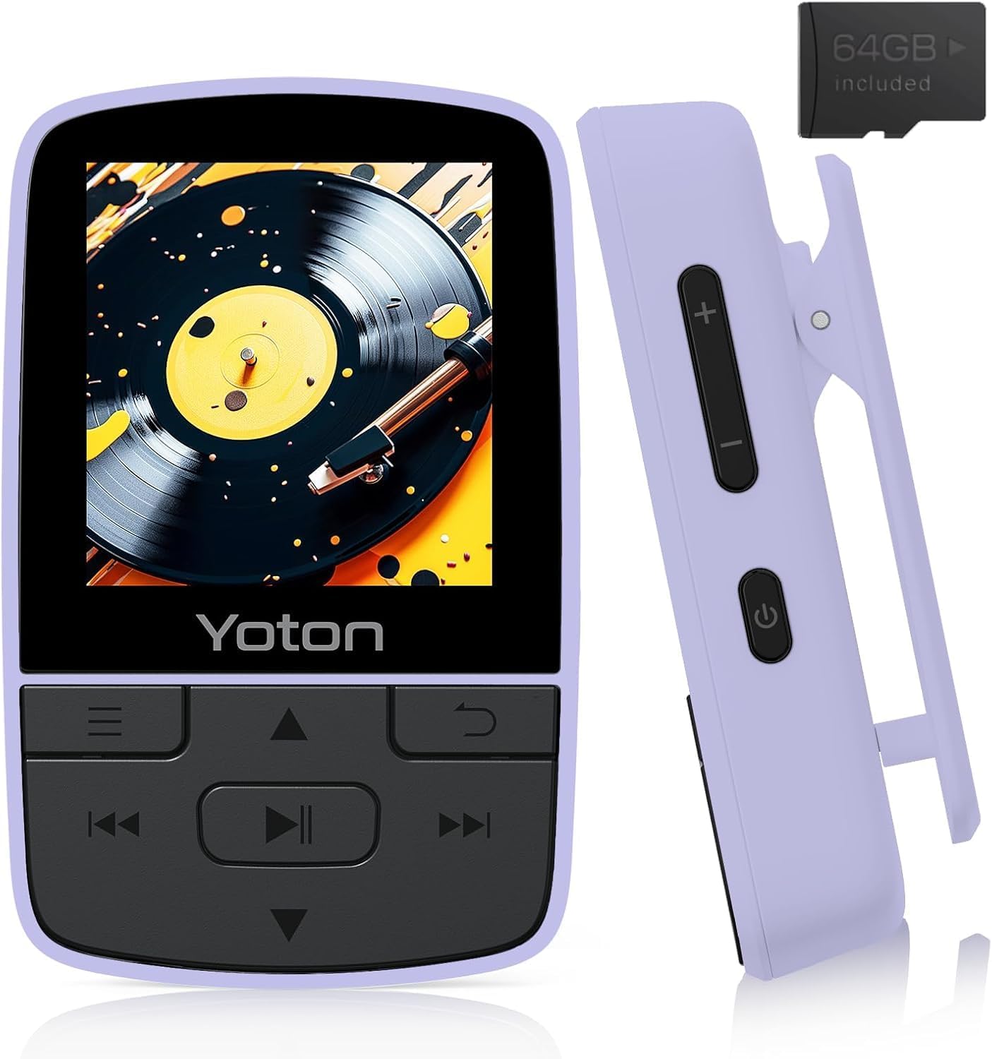 Lettore MP3 Bluetooth 5.2 64GB Sport, Viola