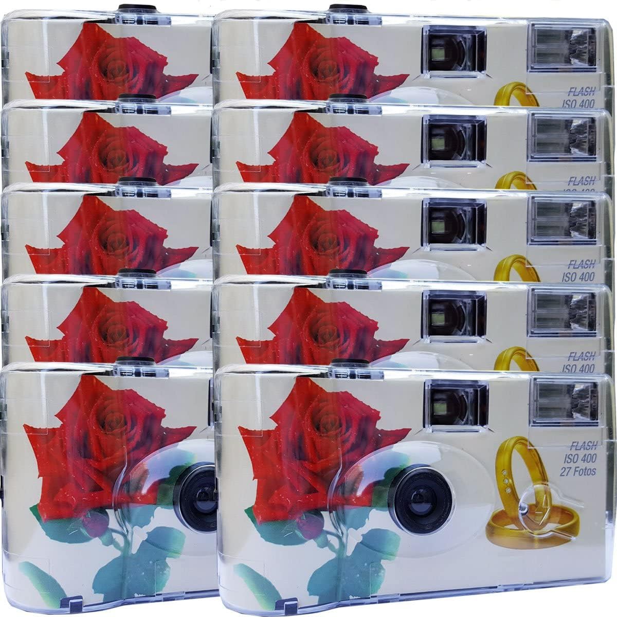 Photo Porst 10x 1A Fotocamera Usa e Getta Red Rose
