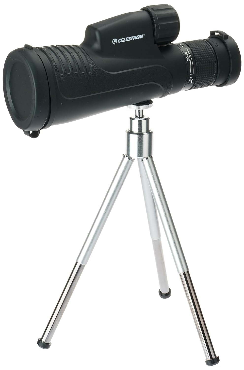 Celestron Outland X 10-30x50mm Monocolo Impermeabile, Nero
