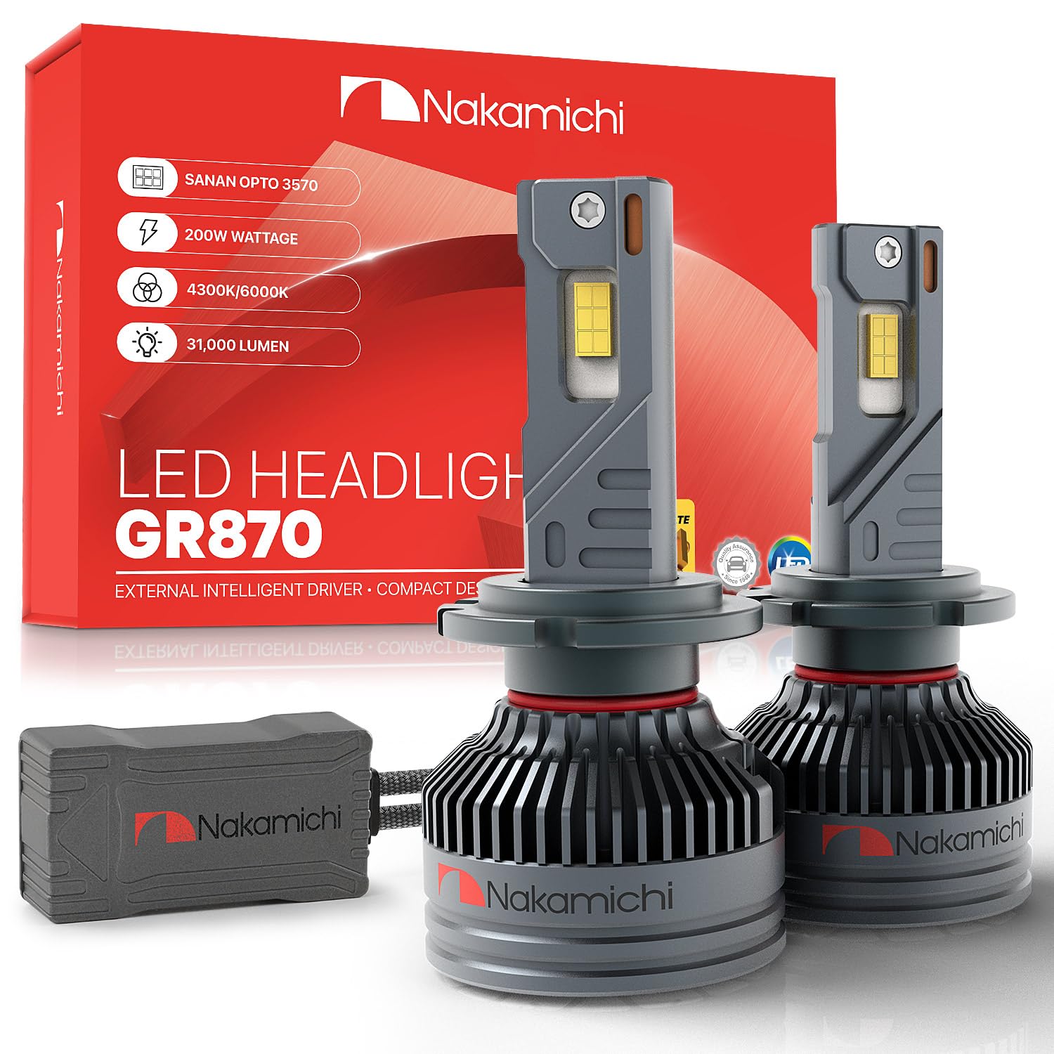 Nakamichi Lampadine LED GR870 Series D2 D4 (2 pz)