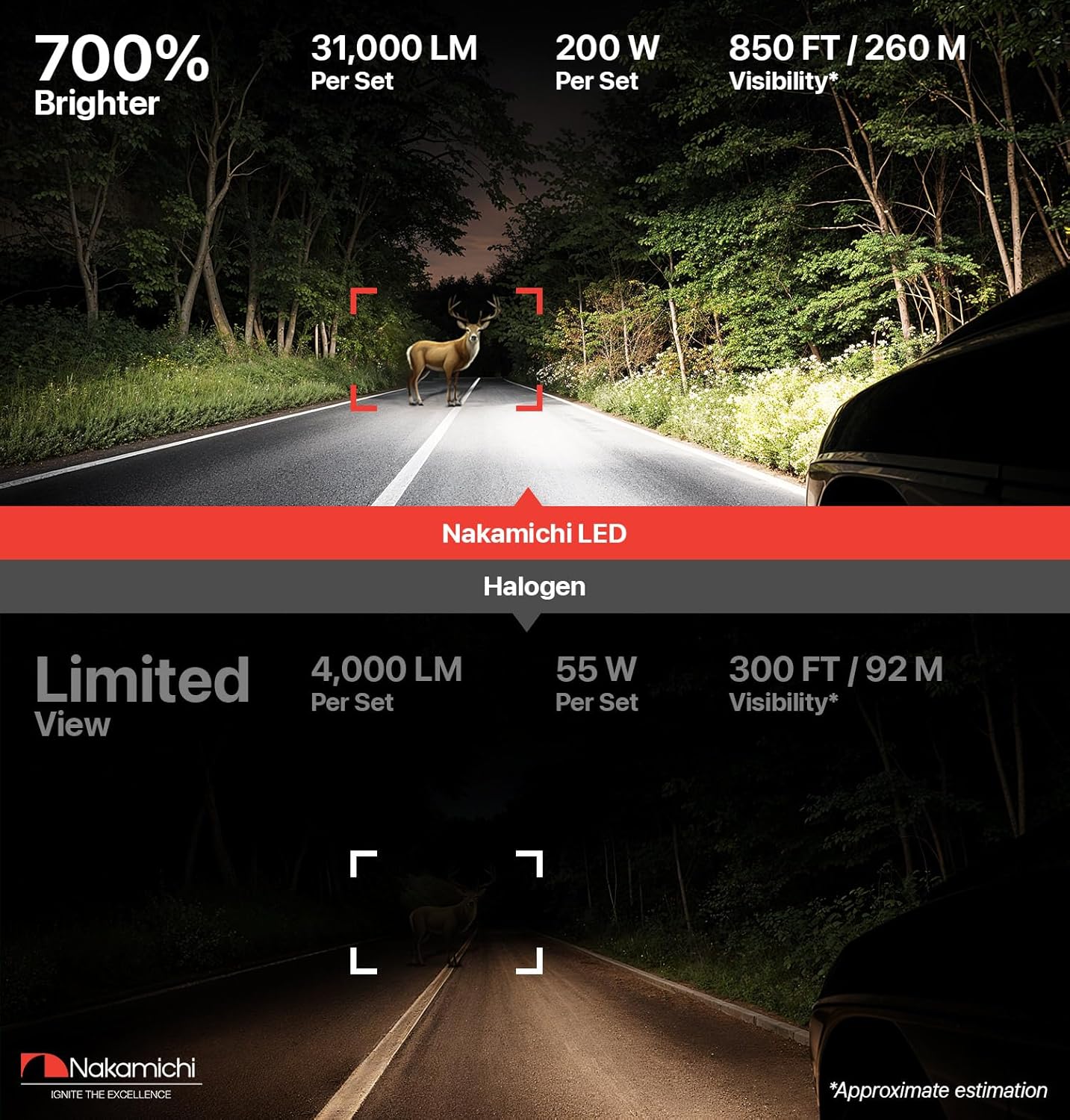 Nakamichi Lampadine LED GR870 Series D2 D4 (2 pz) - immagine 5