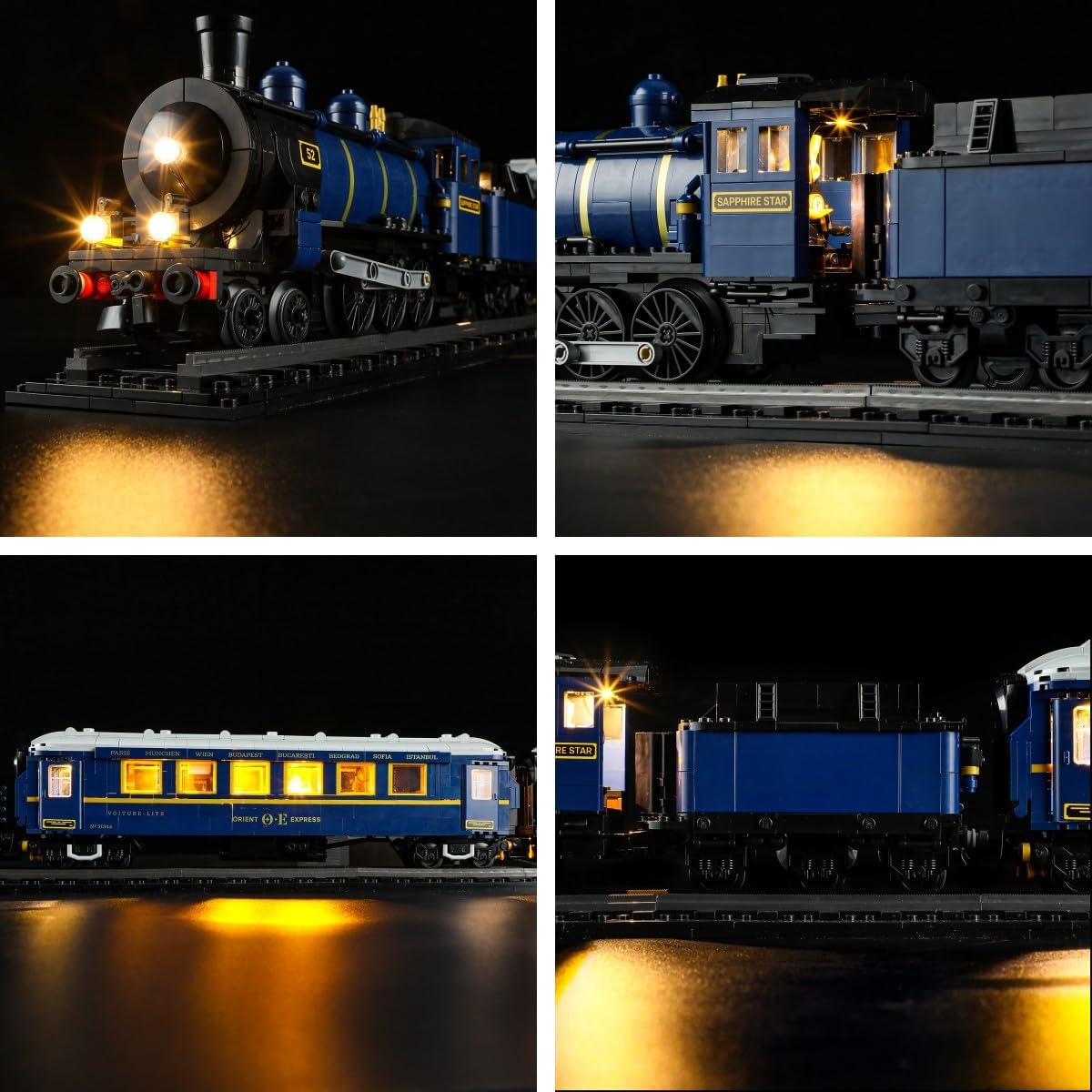 Lightailing Set Luci LED per Lego-21344 Orient Express - immagine 5