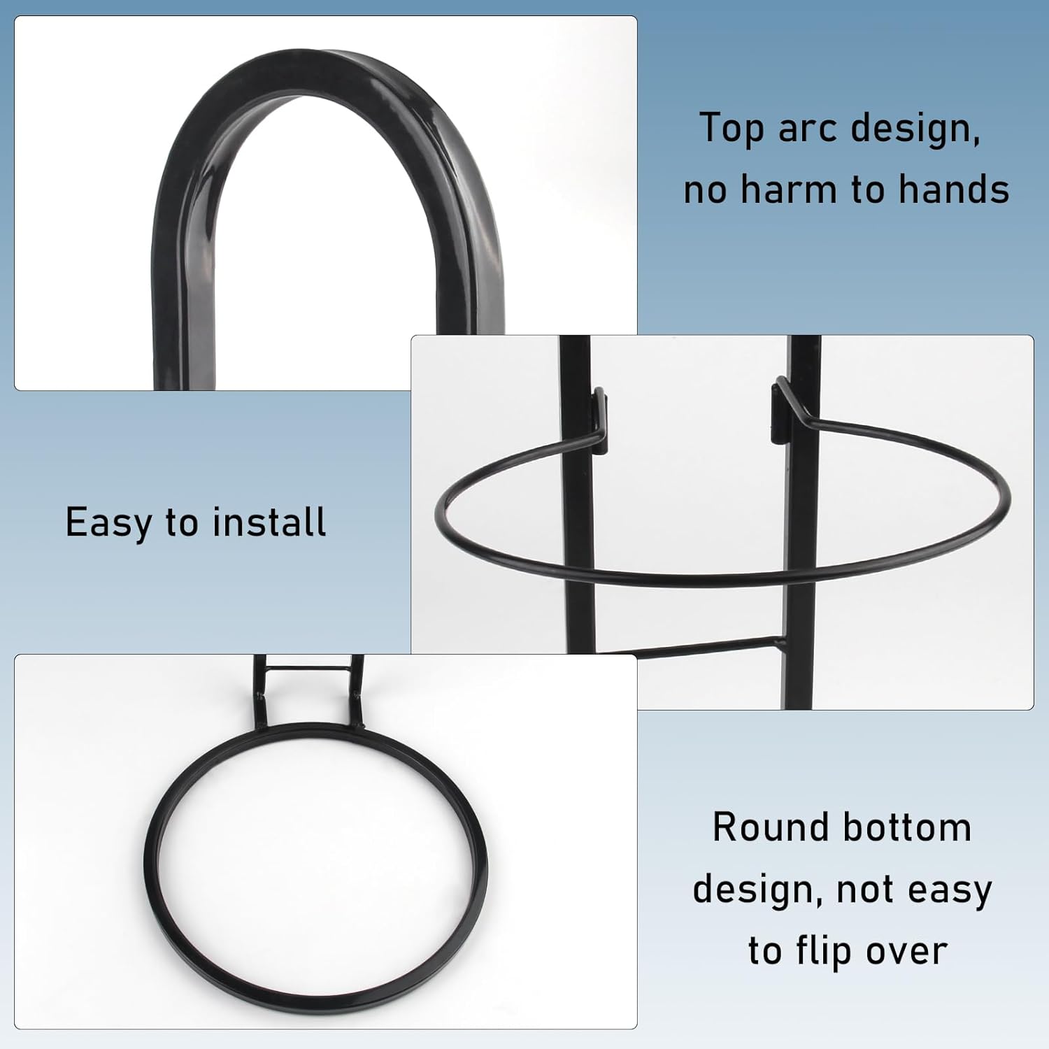 Xiaqica Rastrelliera Porta Palloni Verticale 5 Strati - immagine 4