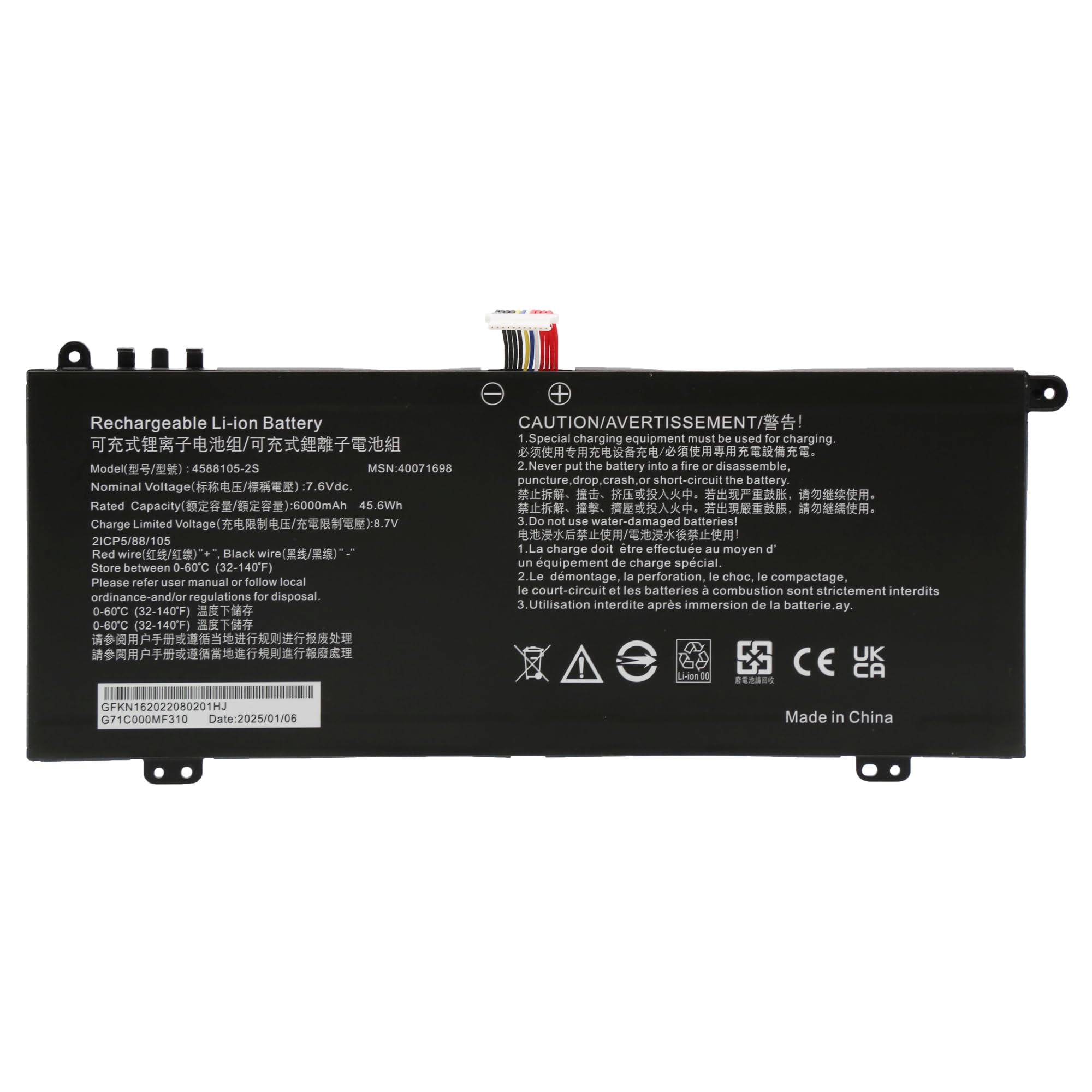 BLESYS Batteria per Dynabook Satellite Pro C50-G C50-E C50-H C50-J Serie