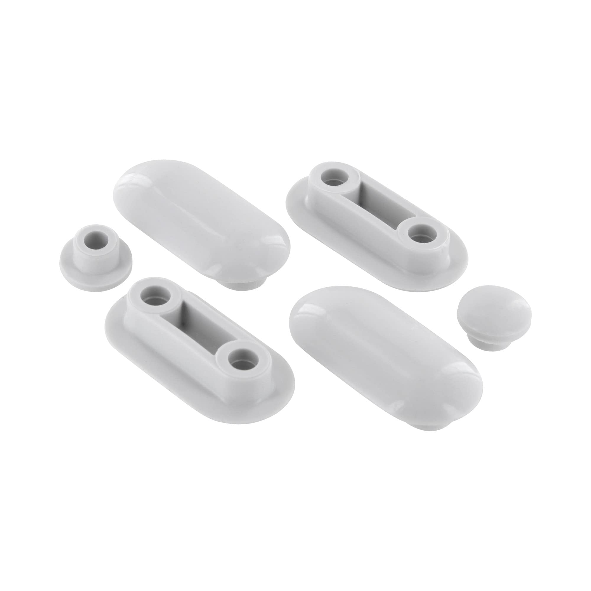 Ideal Standard - Multi Suites, Set Gommini per copriwater originale, Kit paracolpi per copri WC, T217801, Bianco