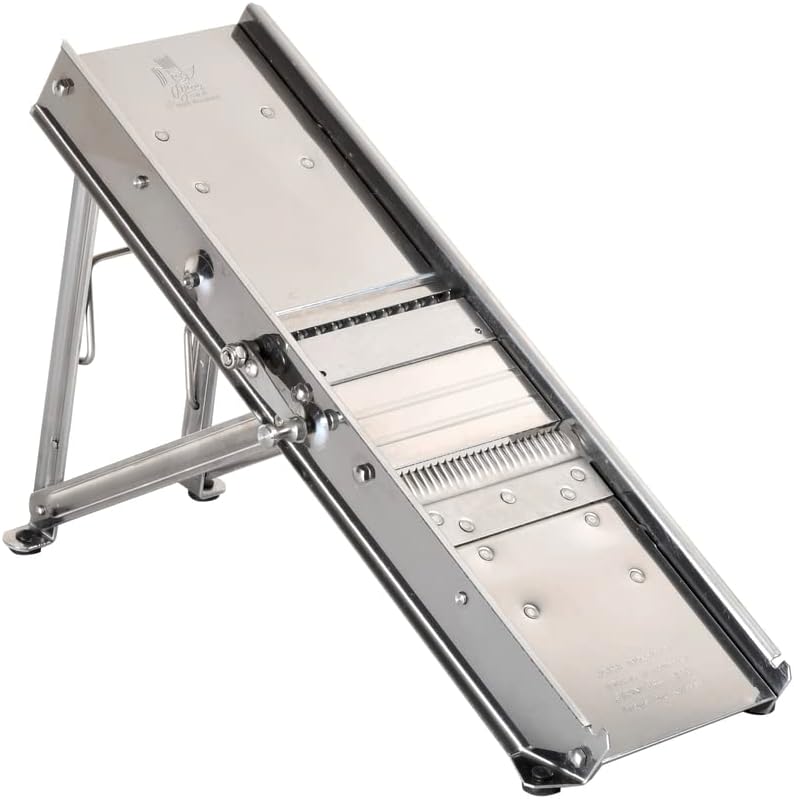 Bron D454 mandolino, per Verdure, regolabile - immagine 1