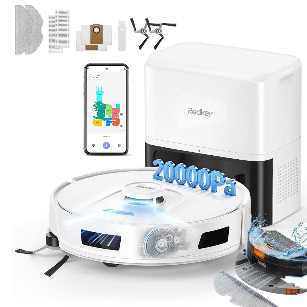 Redkey R11 Robot Aspirapolvere Lavapavimenti 20.000Pa