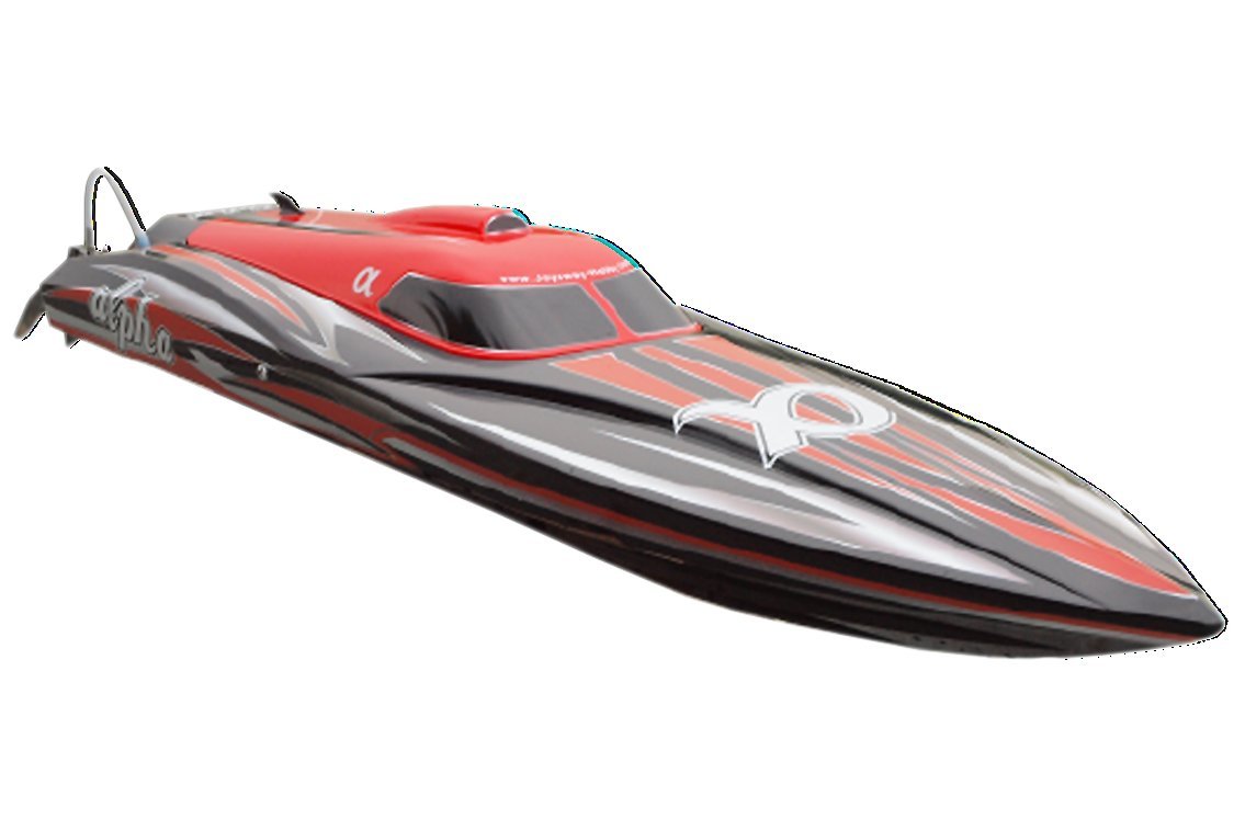 Amewi 26053-4-6S Alpha Flame Scheme, Veicolo radiocomandato, 1060 mm, Rosso