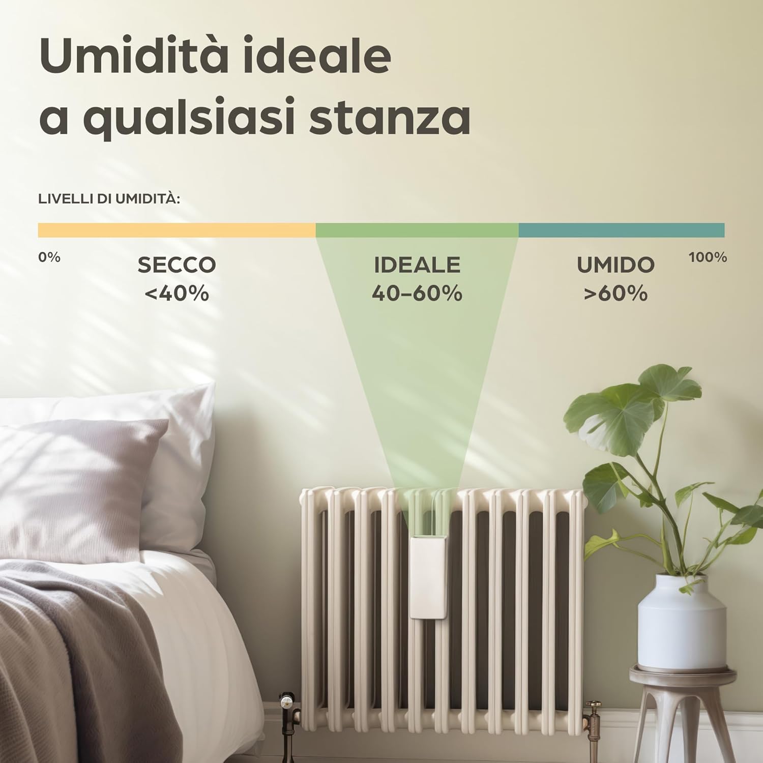Umidificatore Termosifoni in Ceramica - Set 4 - immagine 5