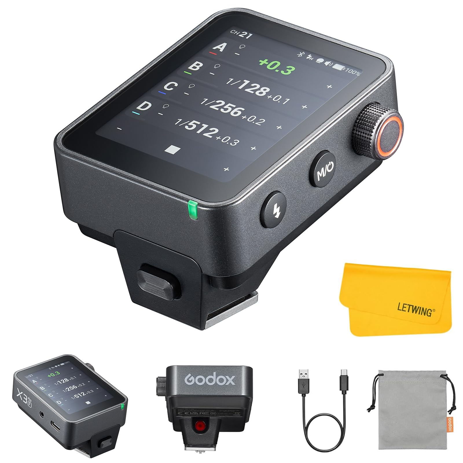 Godox X3Pro F - Trigger Flash TTL Wireless per FUJI