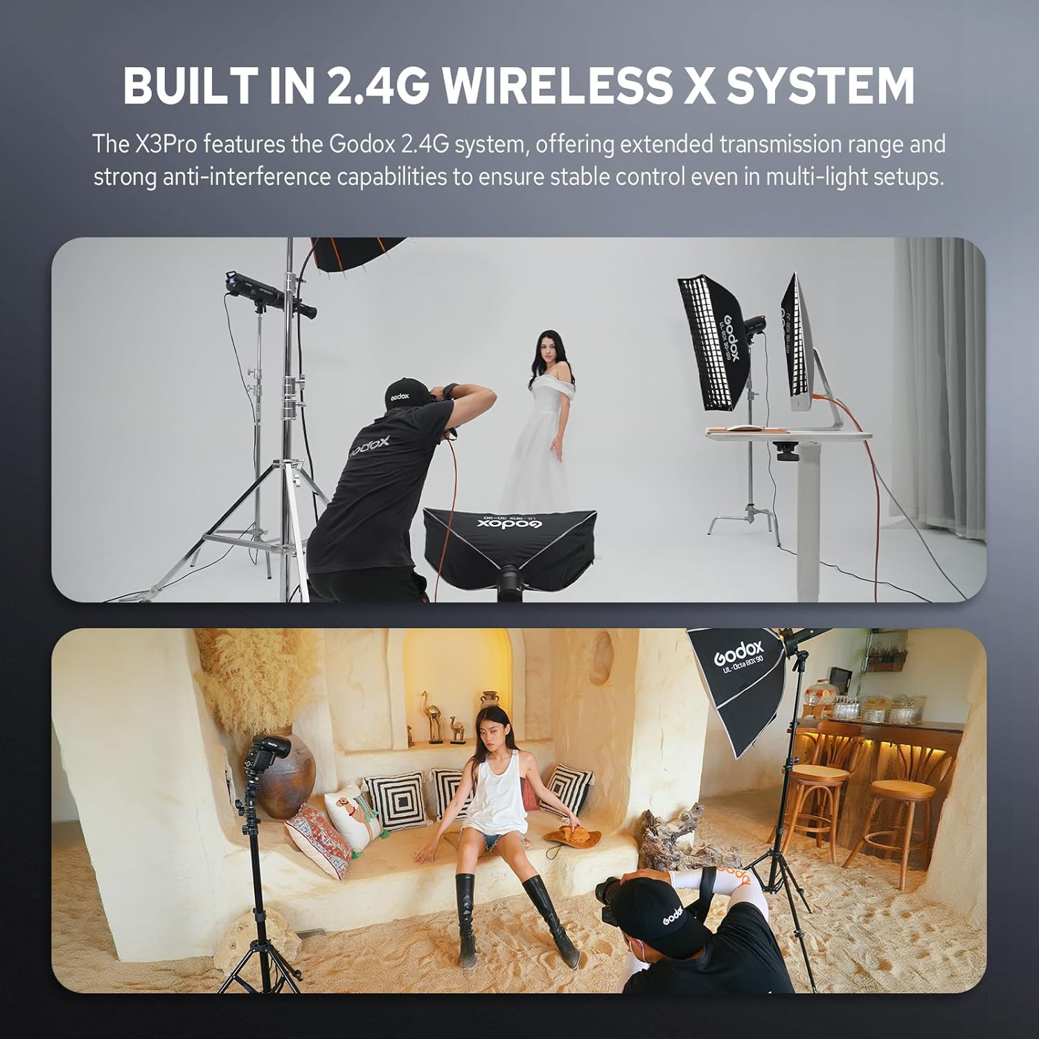 Godox X3Pro F - Trigger Flash TTL Wireless per FUJI - immagine 5