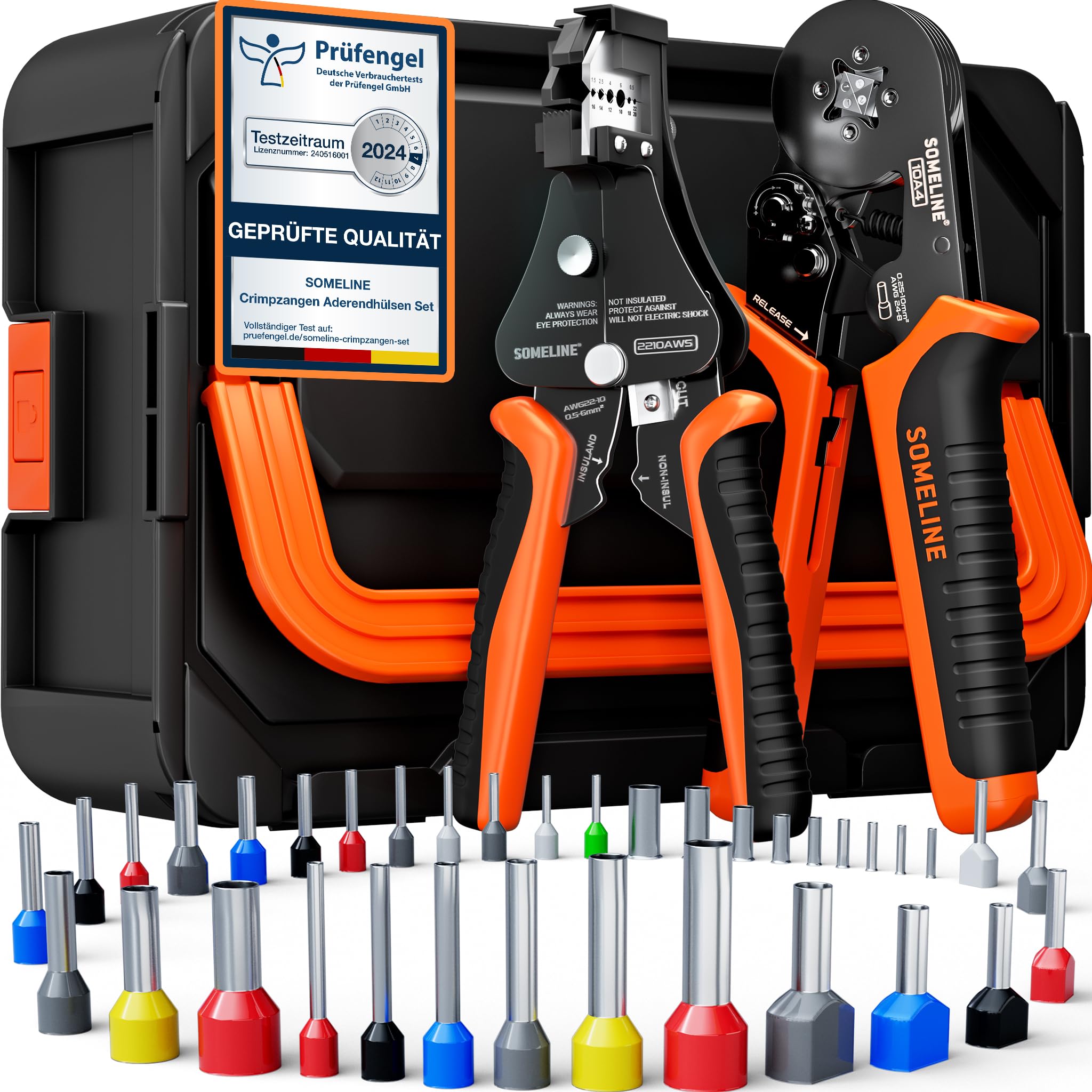 Someline Kit Crimpatura per Puntali 36 Misure