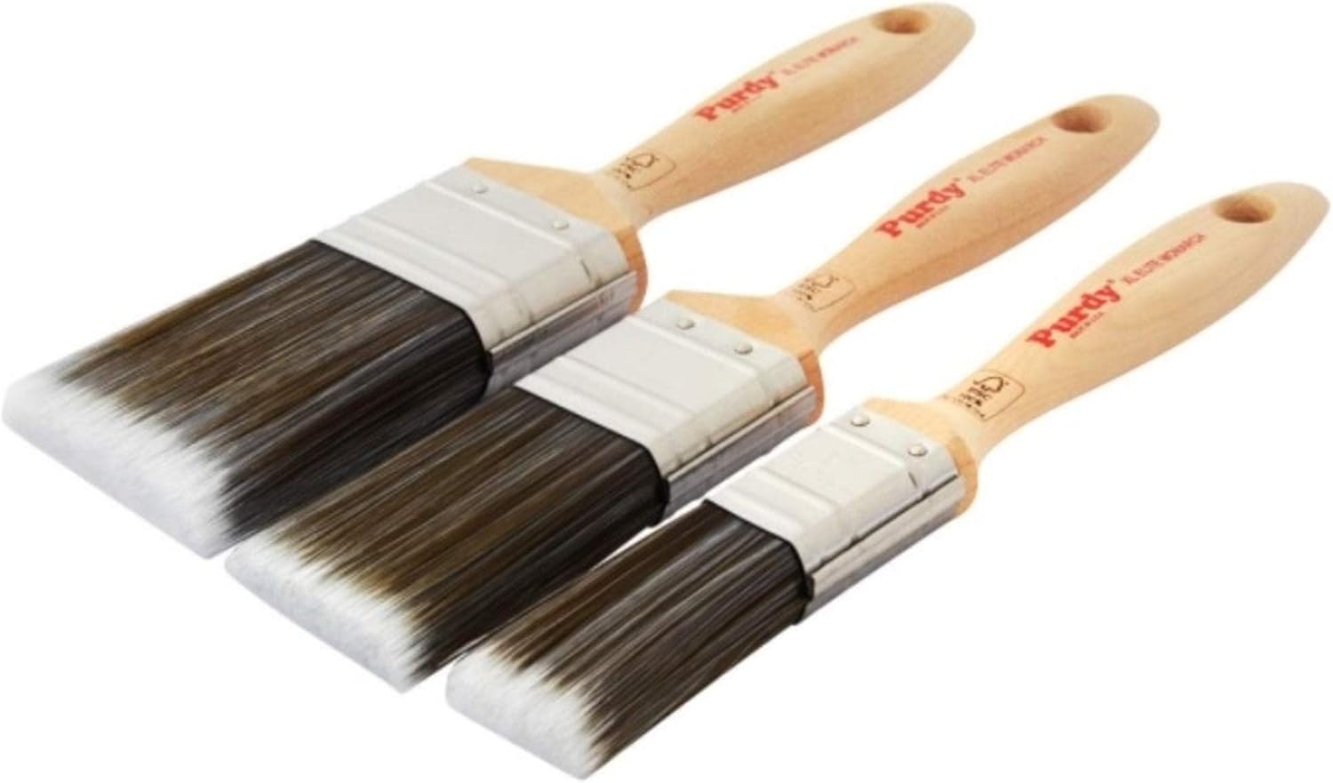 Purdy Monarch Elite - Set di 3 pennelli (1x3,8 cm 1x2 2x7,6 cm) - immagine 3