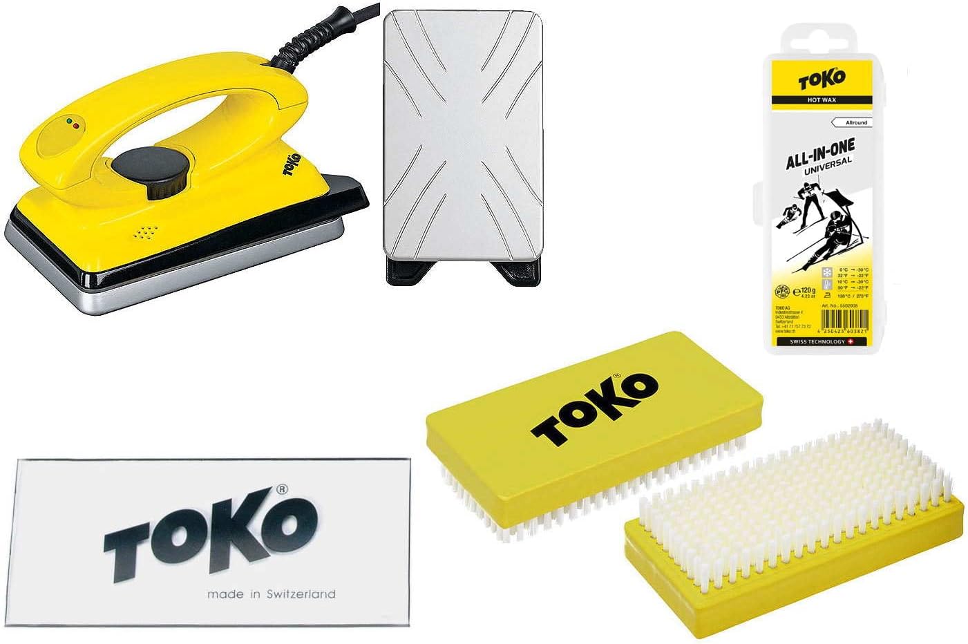 Toko Cera per Sci Set 4 Pezzi con Ferro da Stiro - immagine 1