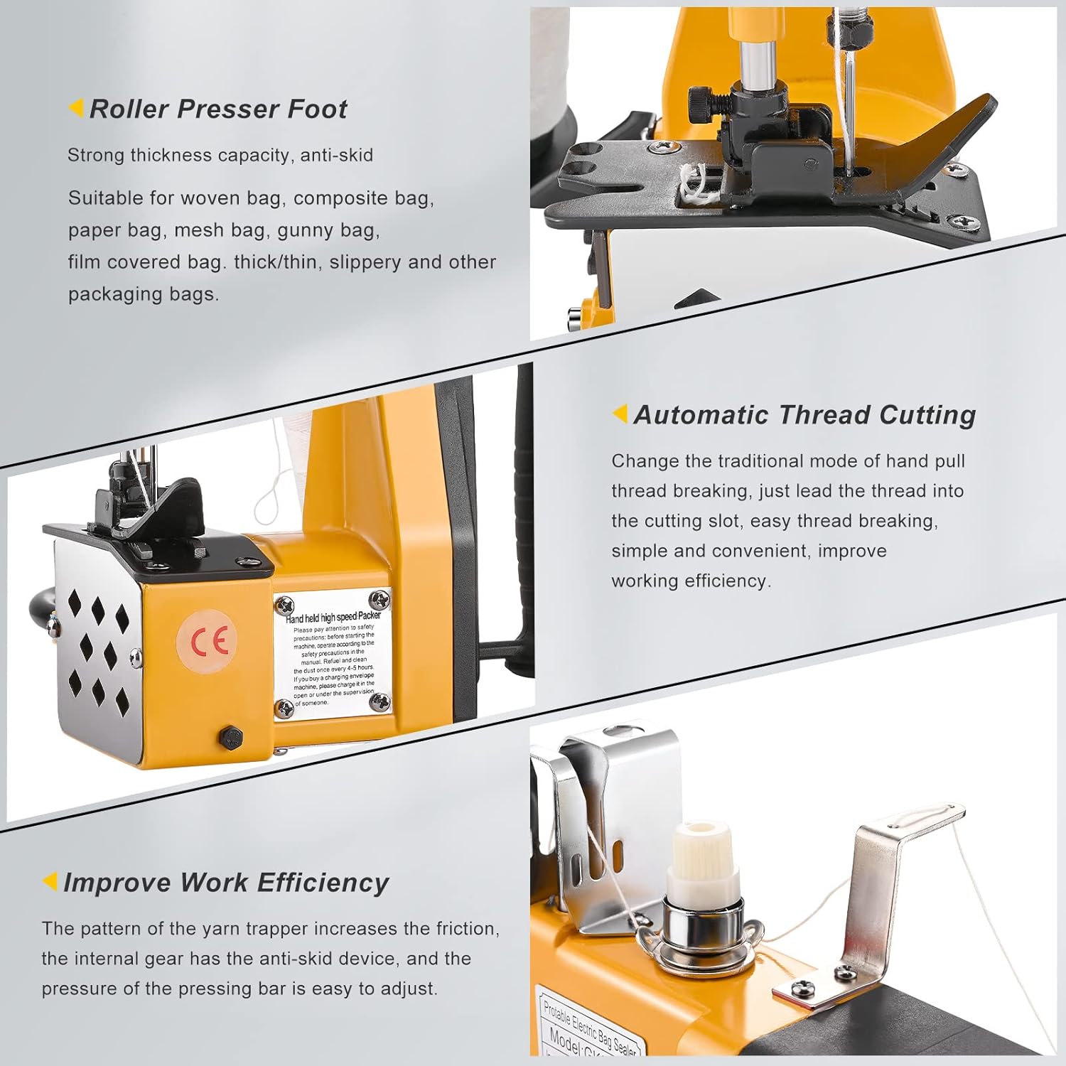 Yontwe Macchina da Cucire Sacca Portatile - immagine 6