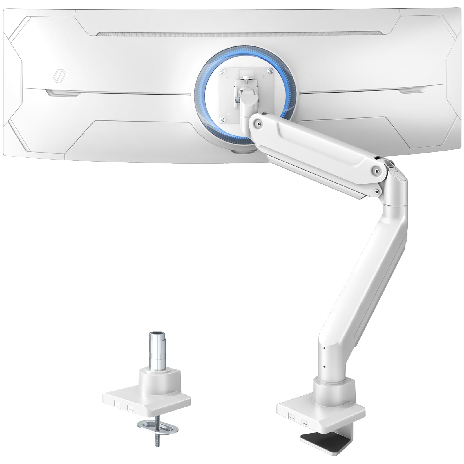 Putorsen Supporto Monitor a Molla a Gas 17-49 pollici, Nero