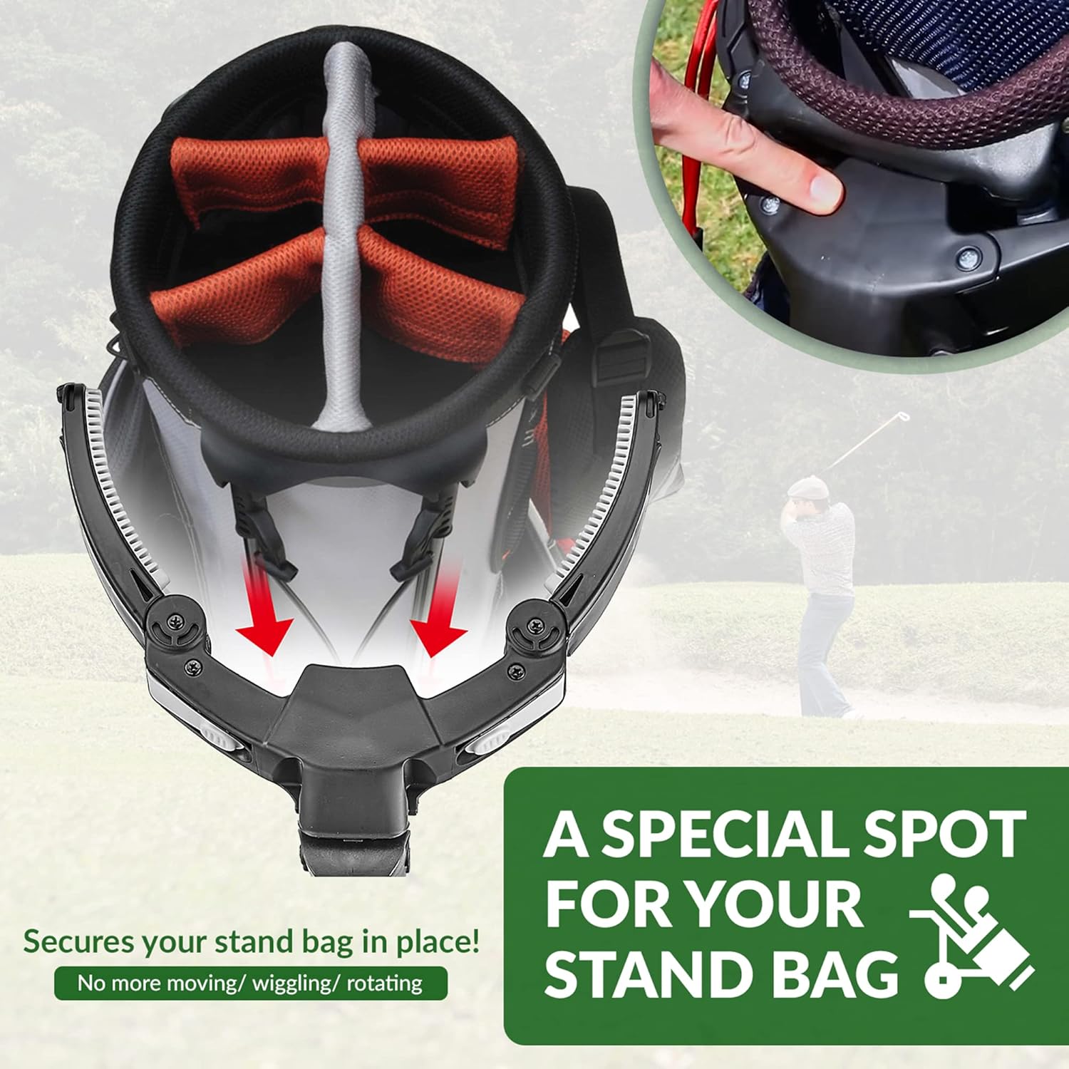 Caddytek Carrello da Golf a 3 Ruote Pieghevole - immagine 6