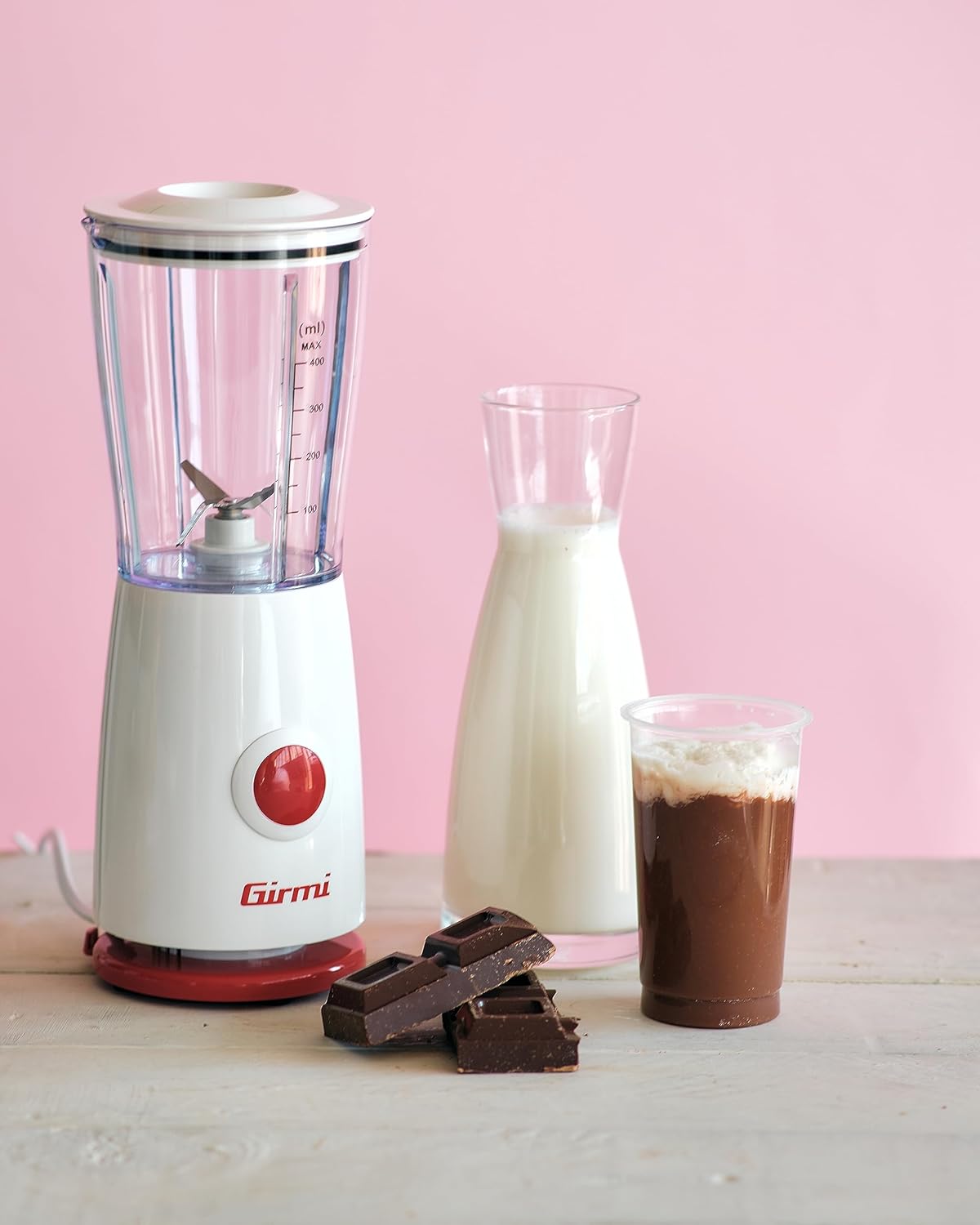 Girmi FR03 Frullatore Elettrico 170W 500ml, Bianco - immagine 2