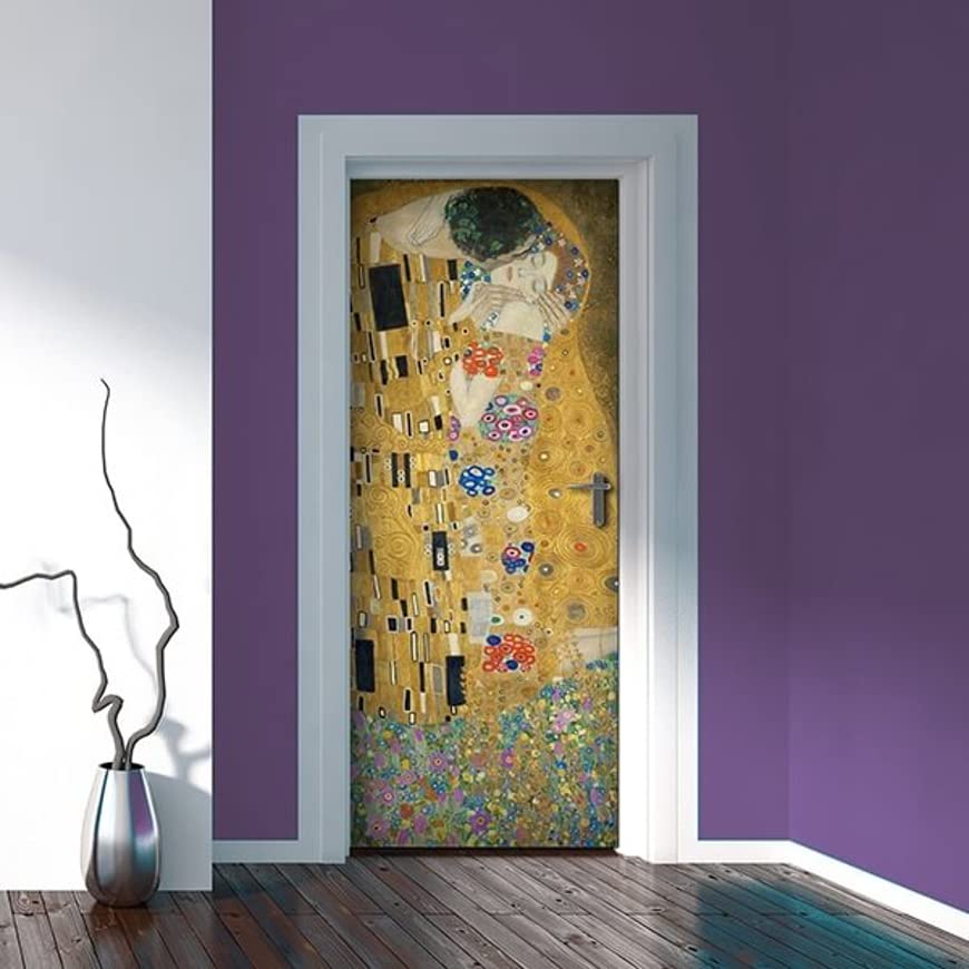 Adesivi per Porte in PVC Premium - Bacio di Gustav Klimt