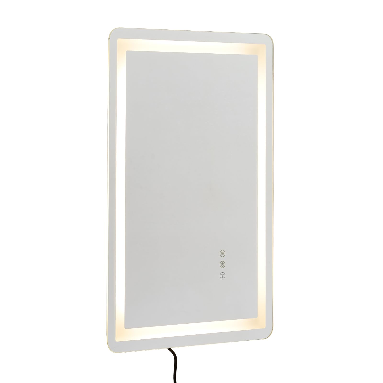 Vevor Specchio da Bagno a LED 50x70cm Antiappannamento