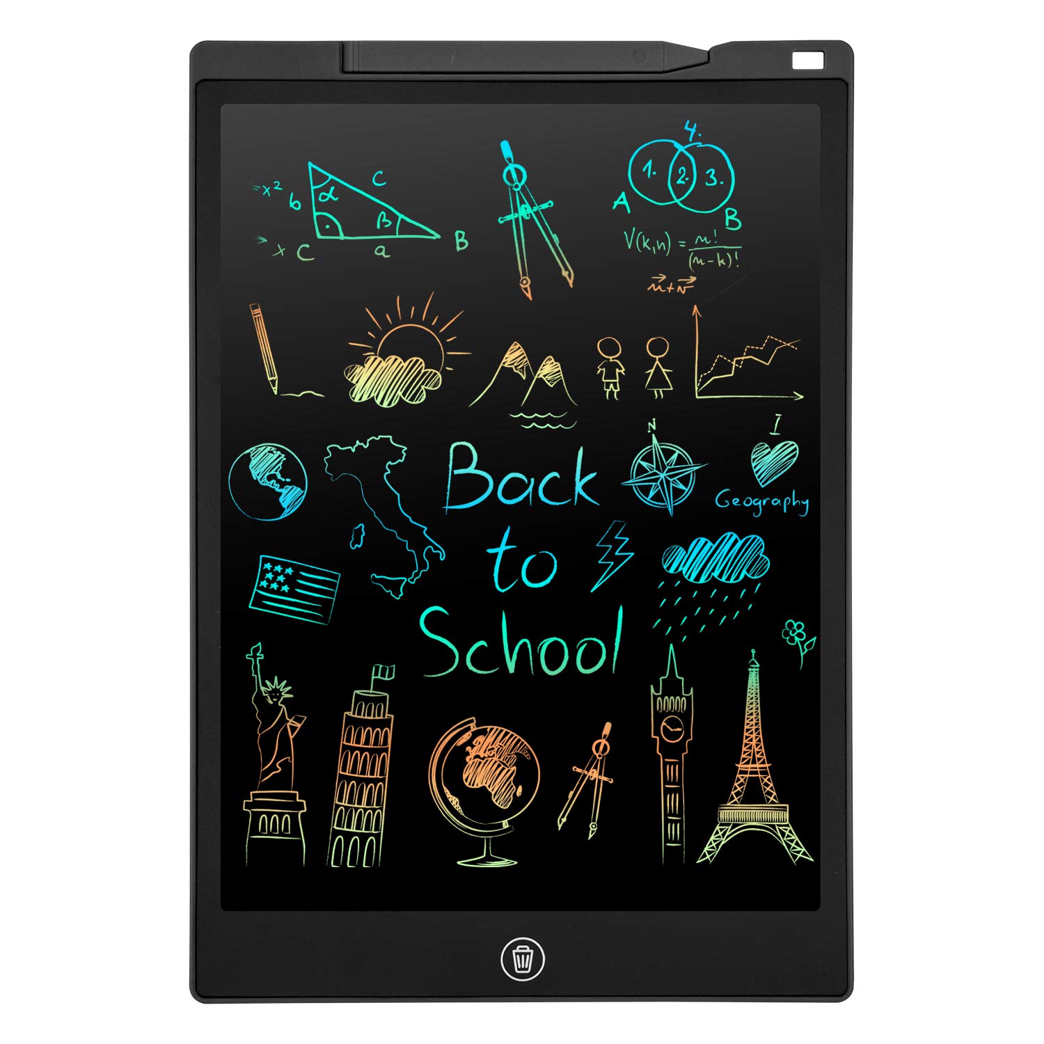 Pinkcat Tavoletta Grafica LCD Scrittura 12 Pollici