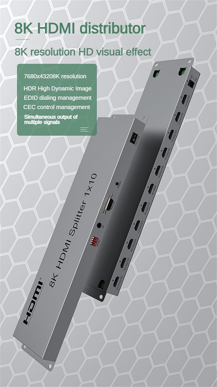 Splitter HDMI 1x10 8K 60HZ - immagine 6