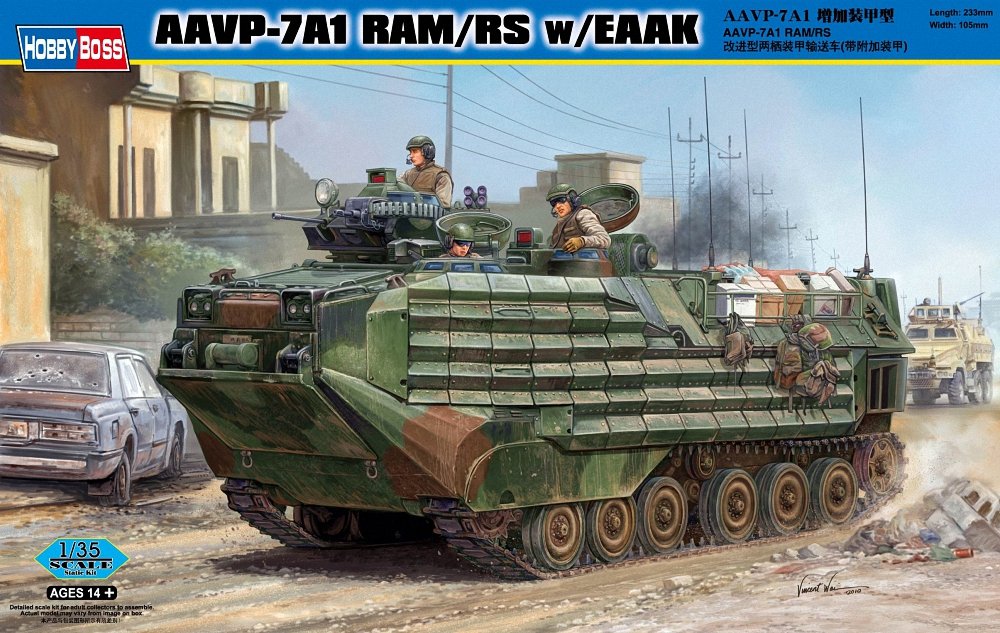 Hobby Boss 82416 - Modellino carro Armato AAVP-7A1 RAM/RS w/EAAK in Scala 1:35