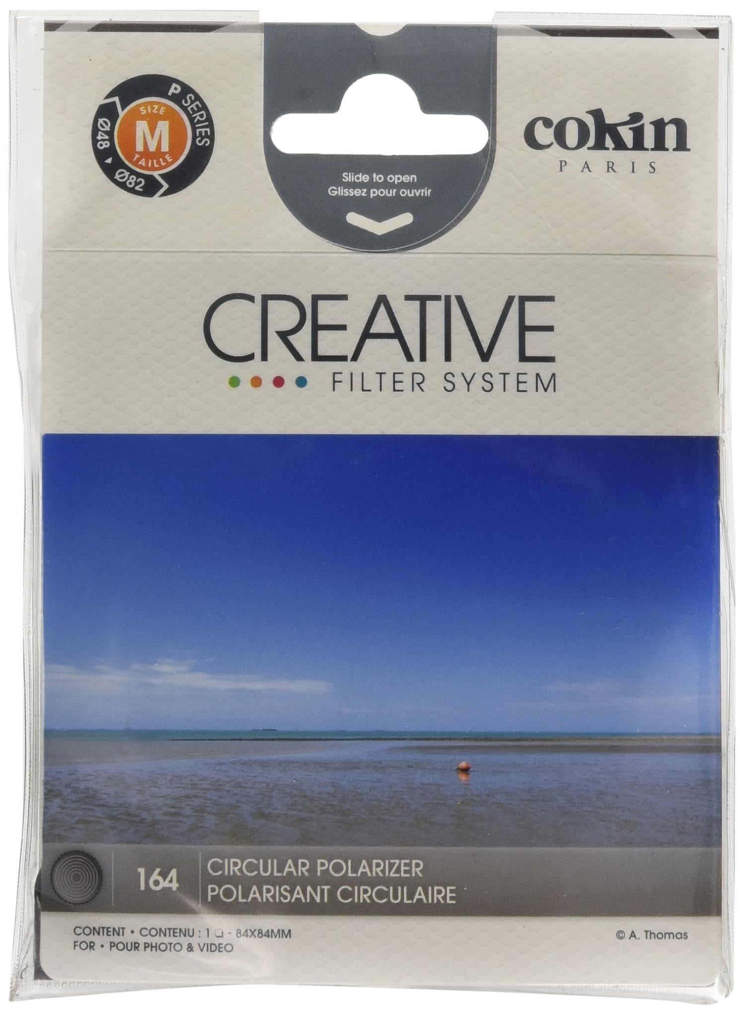 Cokin P164 Filtro Circolare Polarizzato 84x84 mm