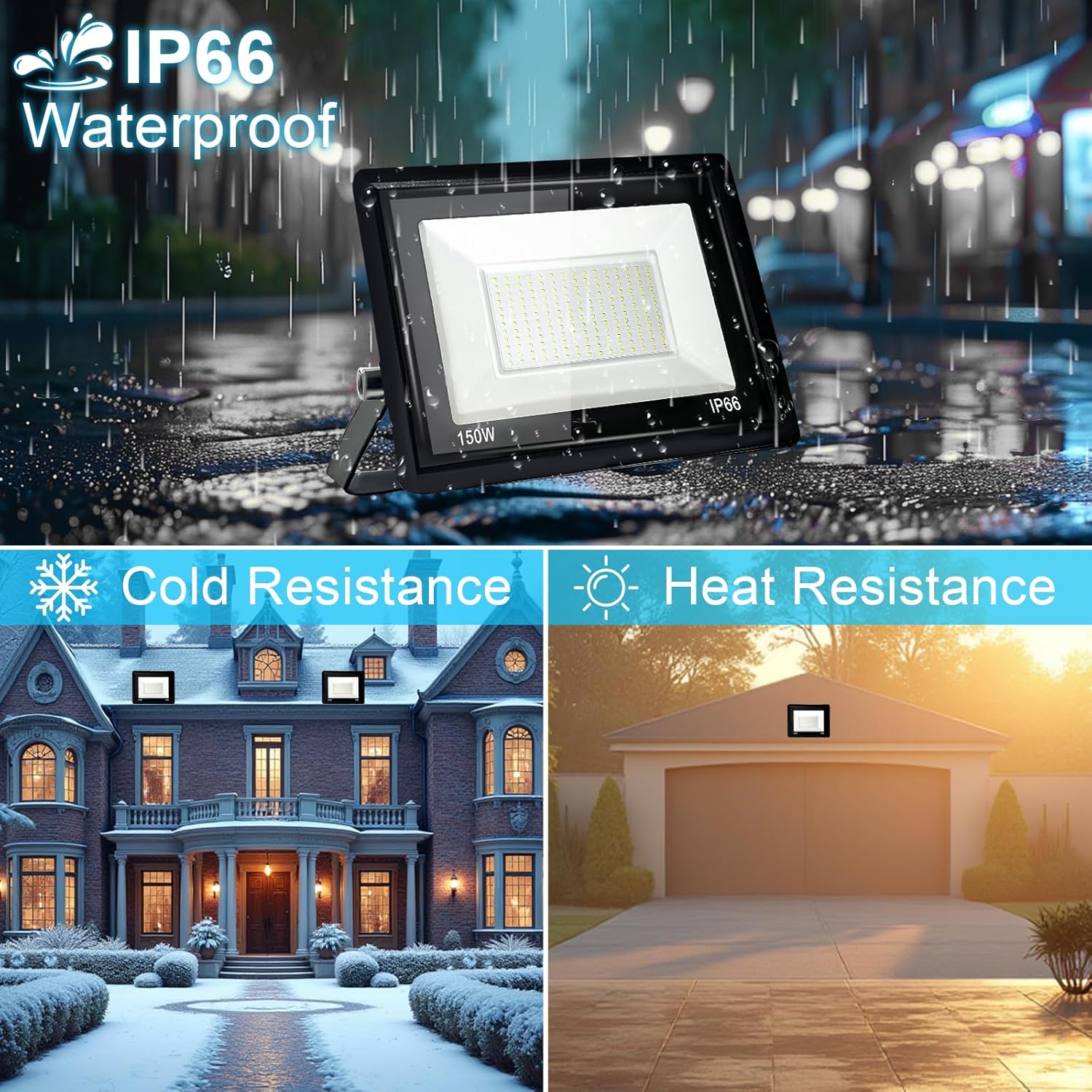 Eleganted Faretto LED da Esterno 150W 6500K - immagine 5