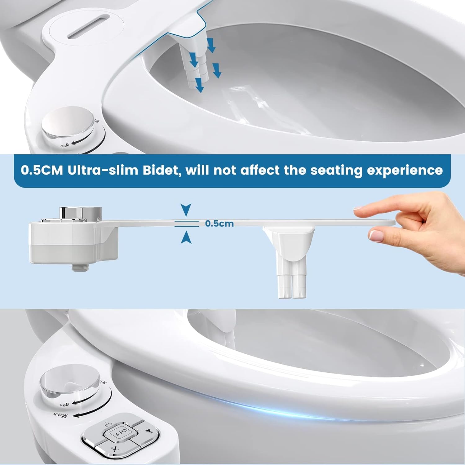 PENDEJATO Inserto Bidet per WC Non Elettrico - immagine 3