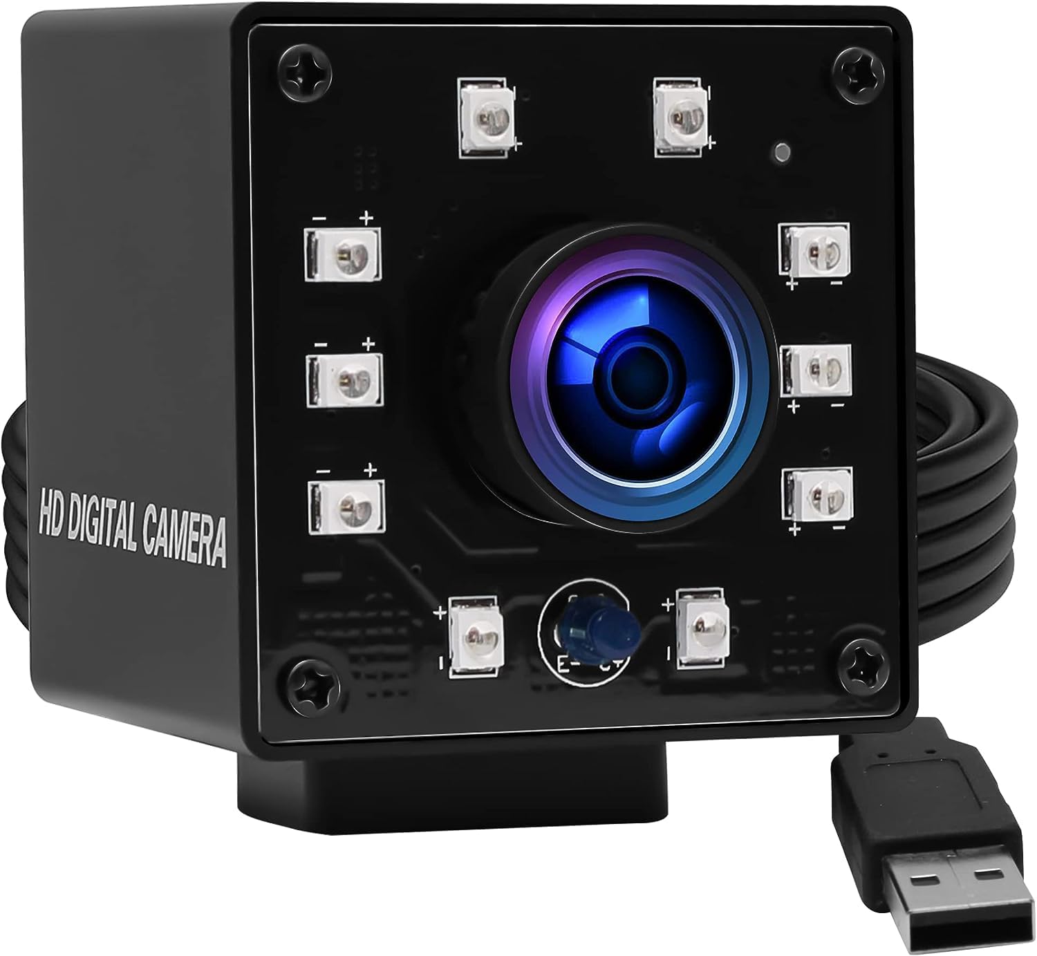 Svpro 1080P Telecamera Visione Notturna Fisheye USB